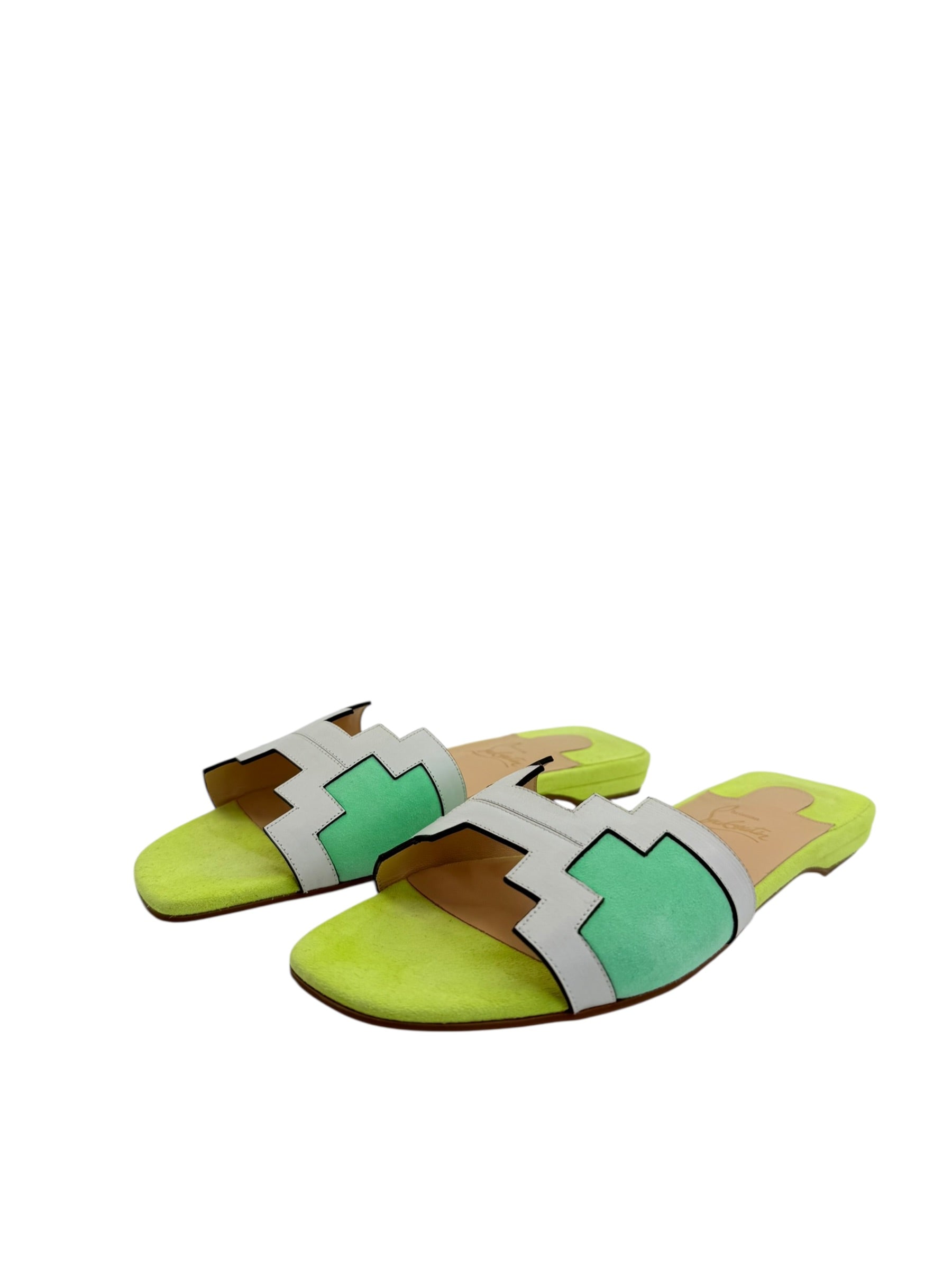 Christian Louboutin Tricolor Hao Flats (36.5/6.5)