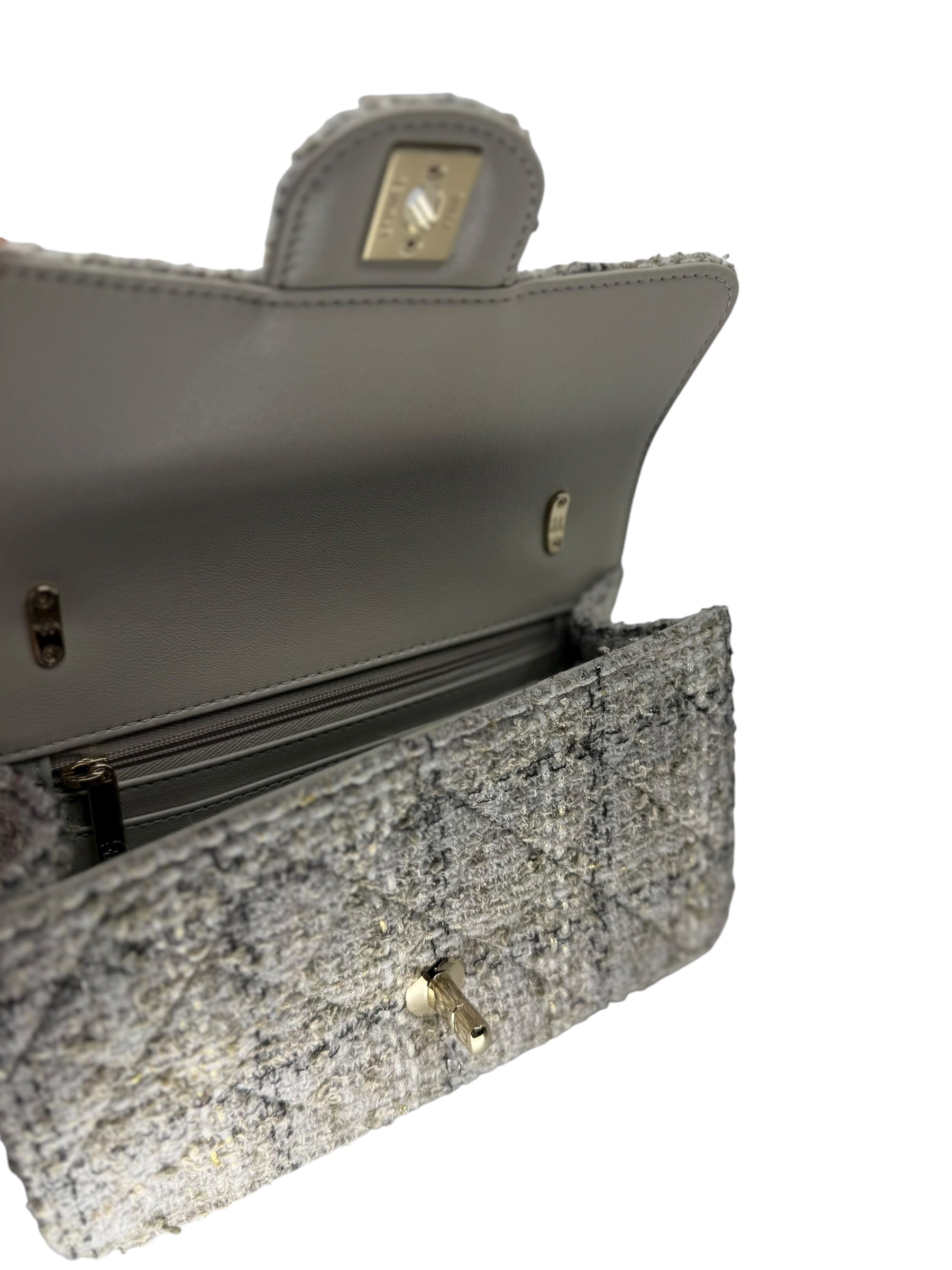 Chanel Mini Tweed Flap