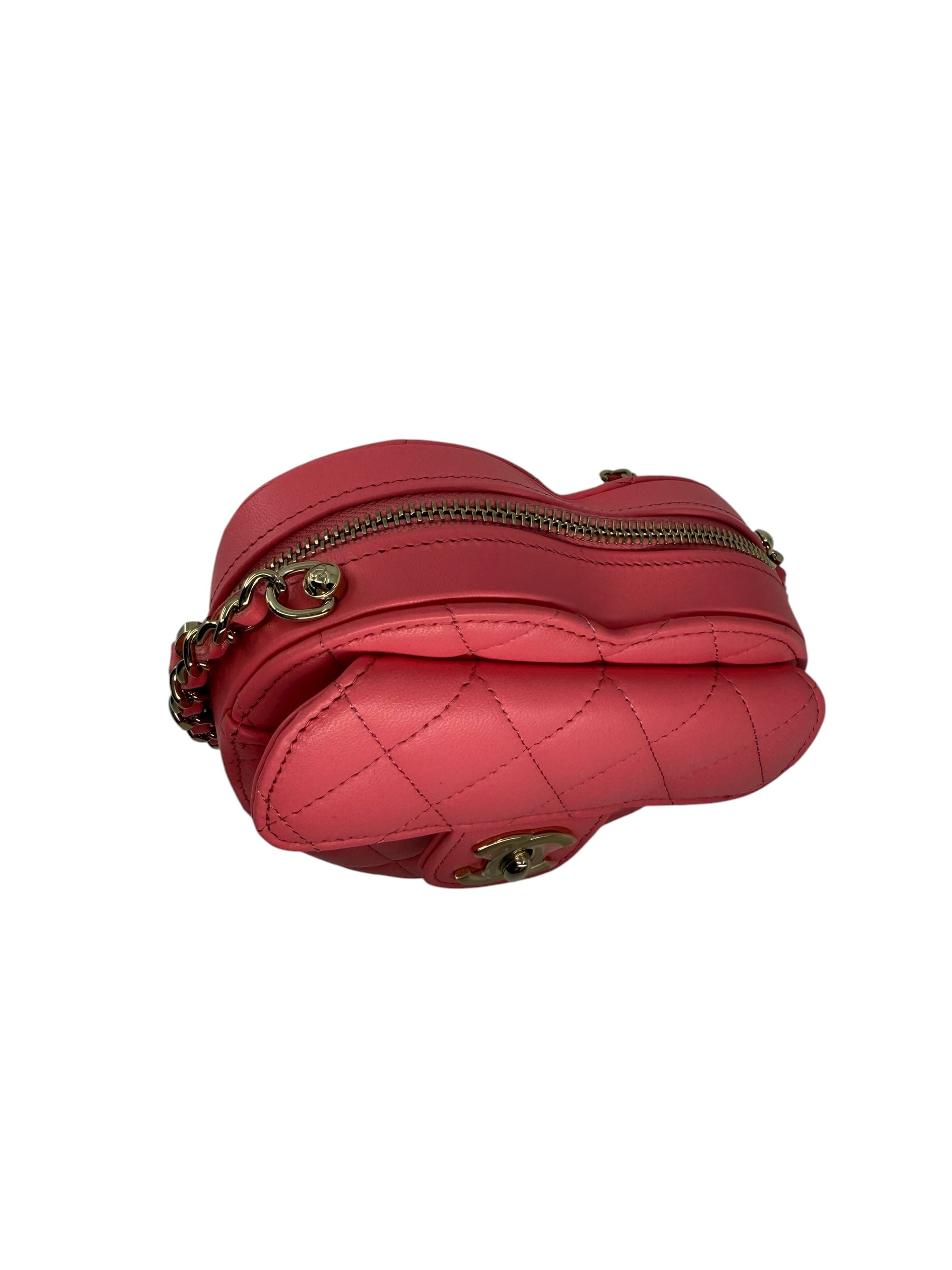 Chanel CC In Love Heart Clutch