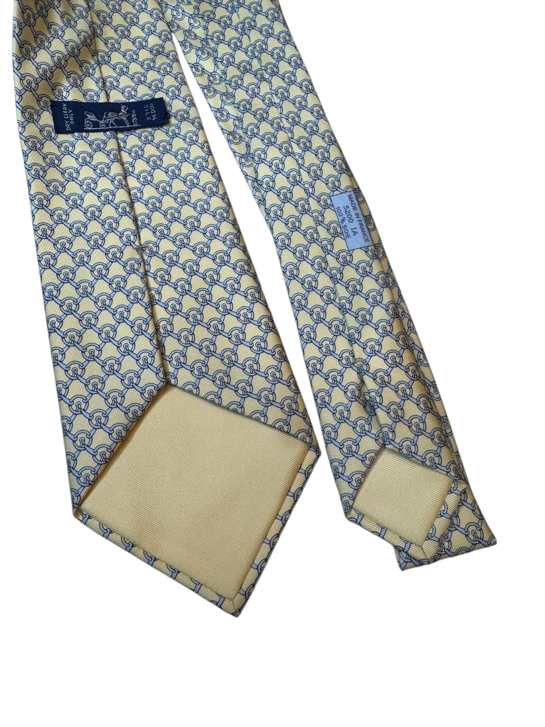 Hermes Silk Tie