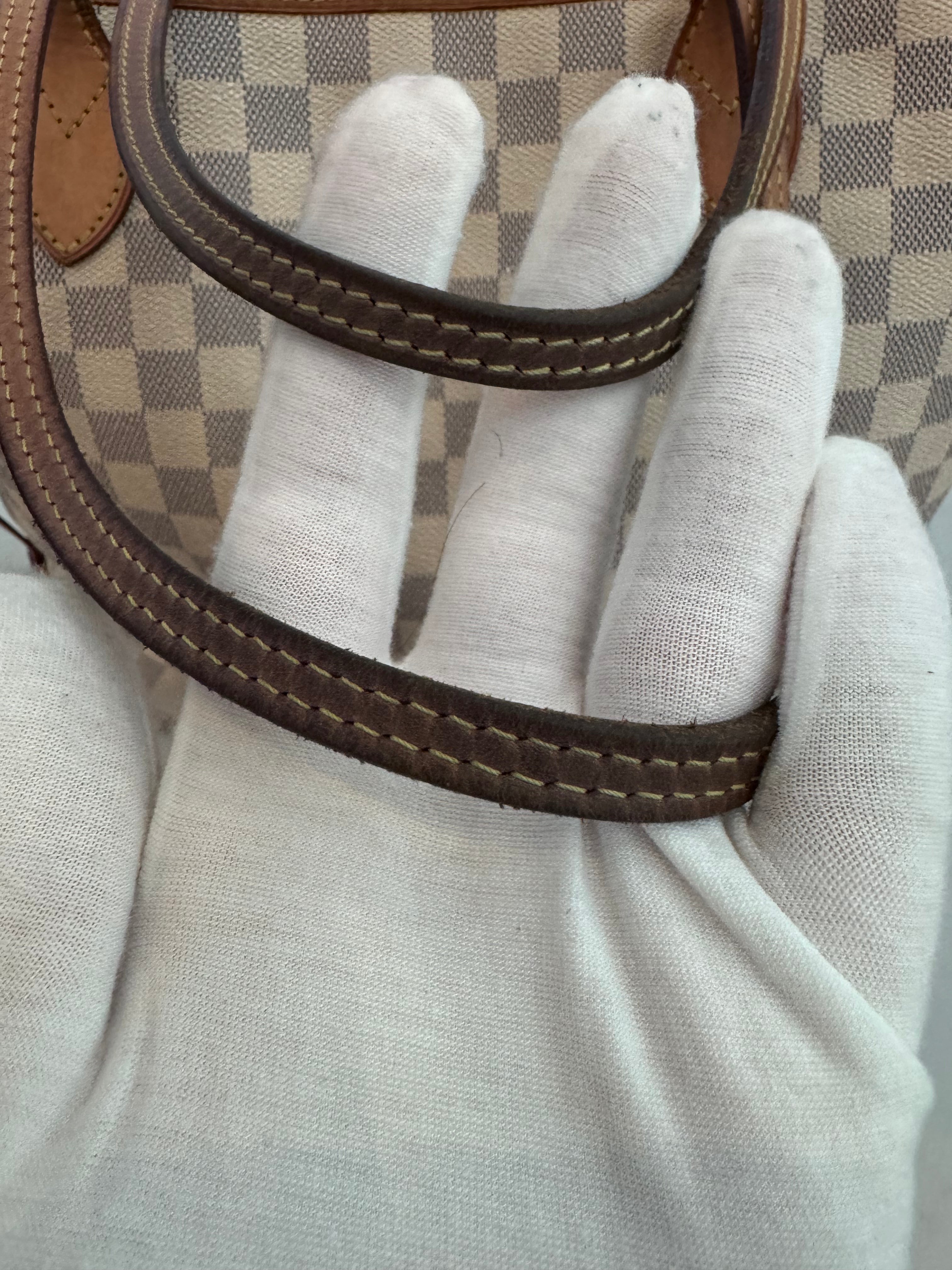 Louis Vuitton Damier Azur Canvas Neverfull MM Bag