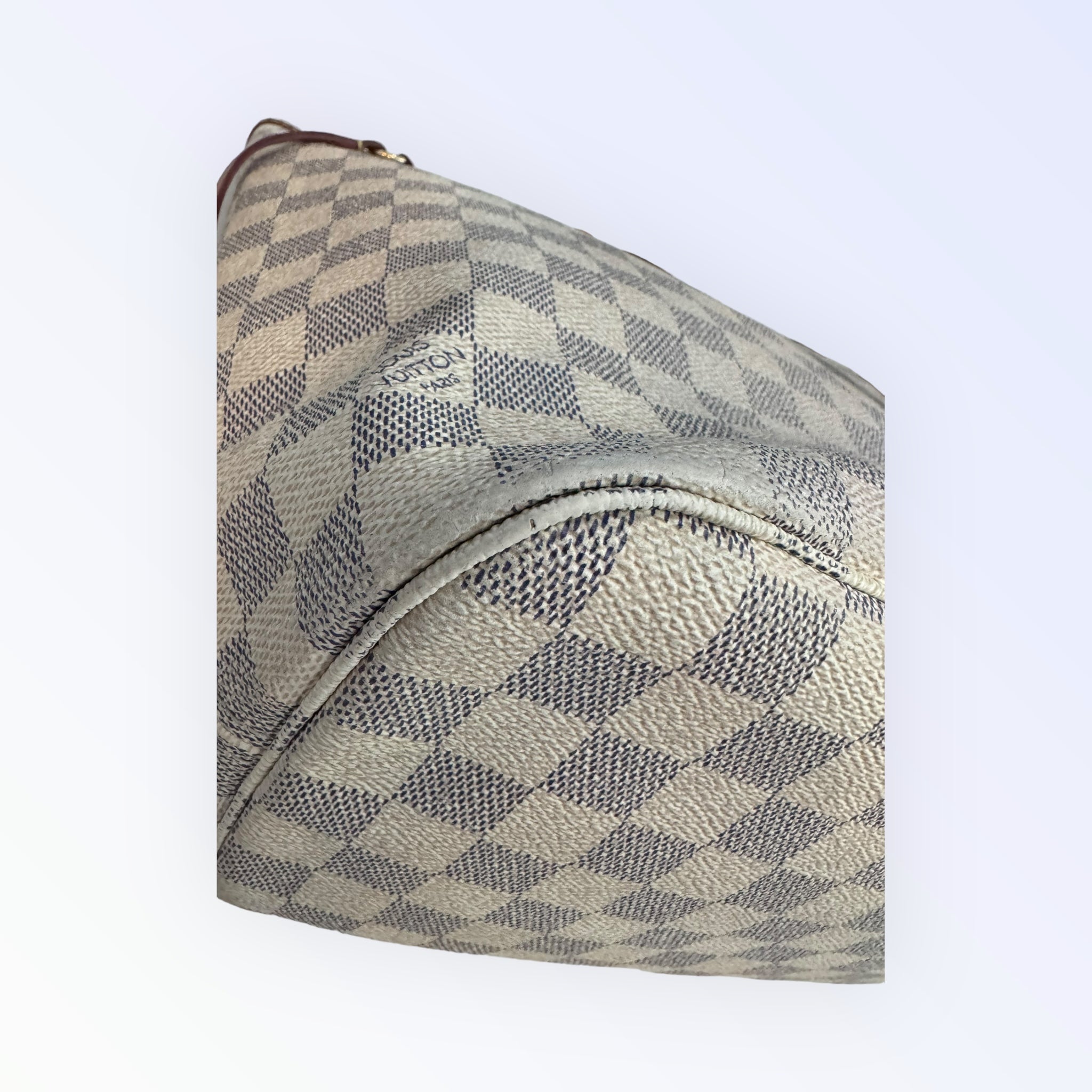 Louis Vuitton Damier Azur Canvas Neverfull MM Bag