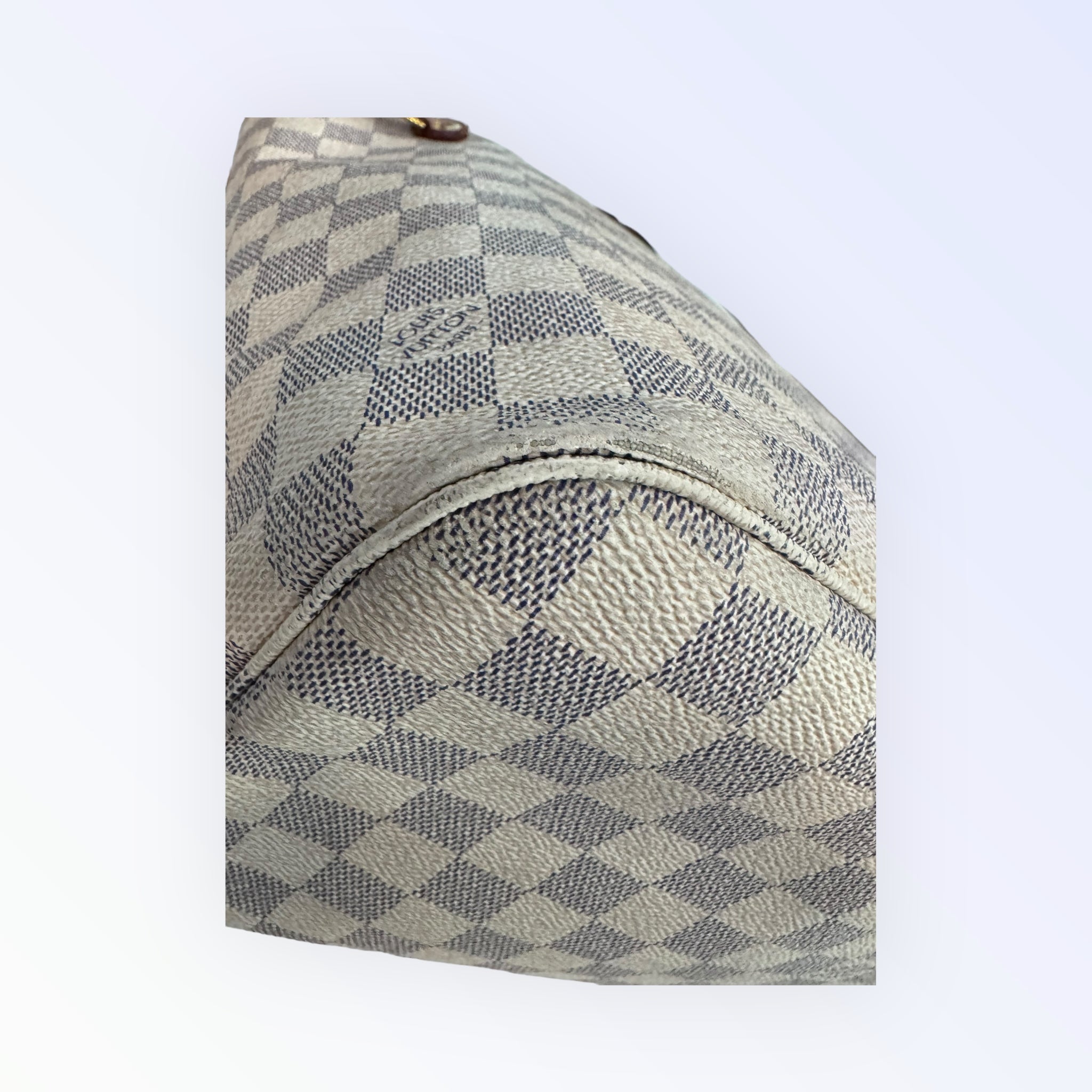 Louis Vuitton Damier Azur Canvas Neverfull MM Bag