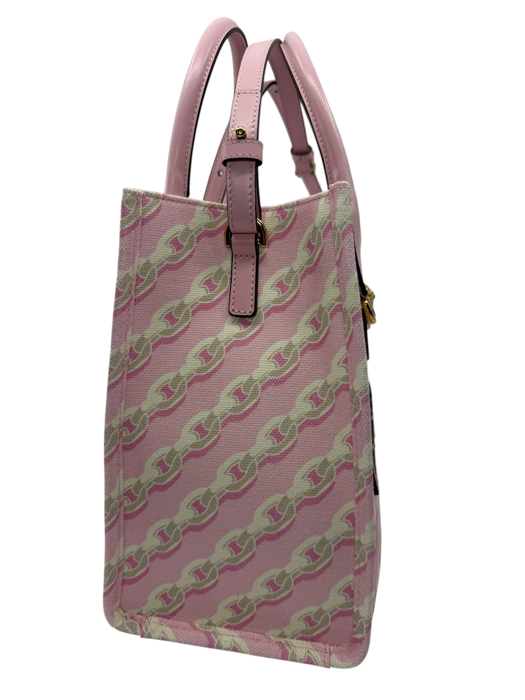 Versace La Medusa Canvas Tote