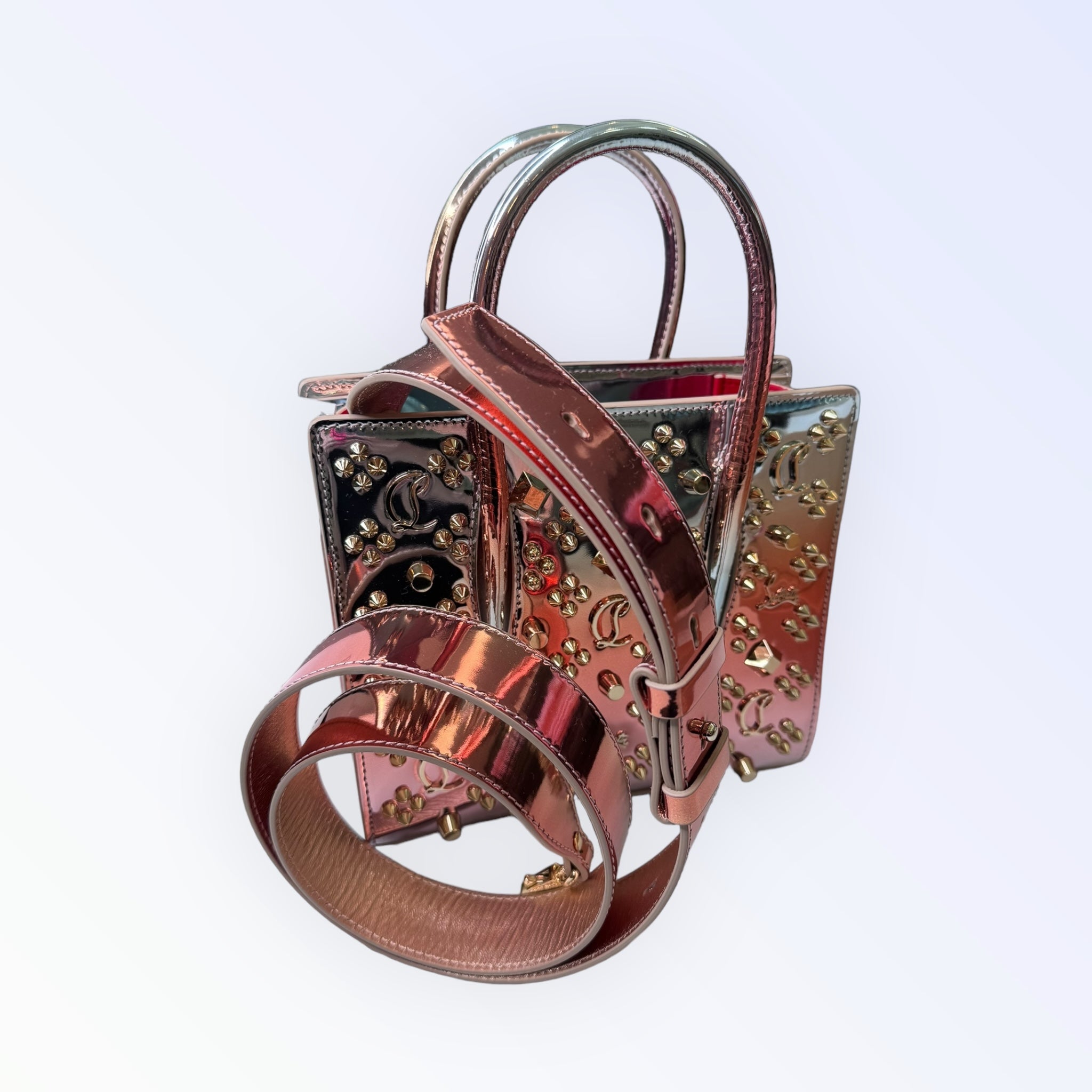 Christian Louboutin Paloma Mini Studded Tote Bag