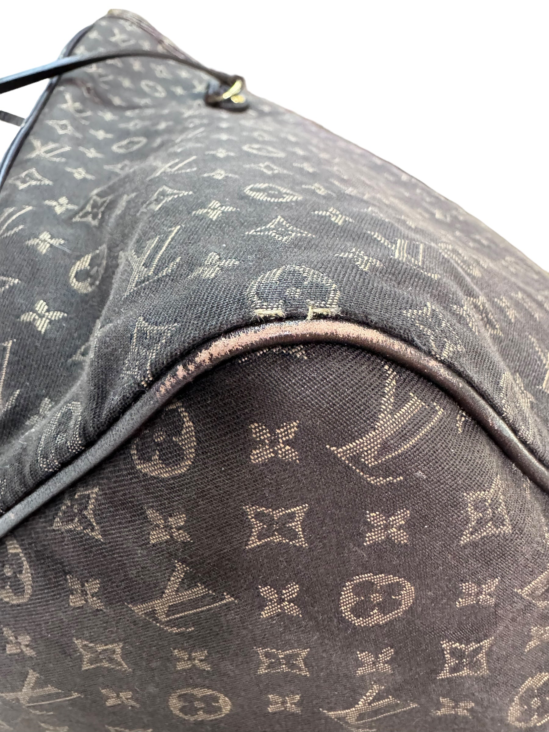 Louis Vuitton Fusain Monogram Idylle Neverfull MM Tote