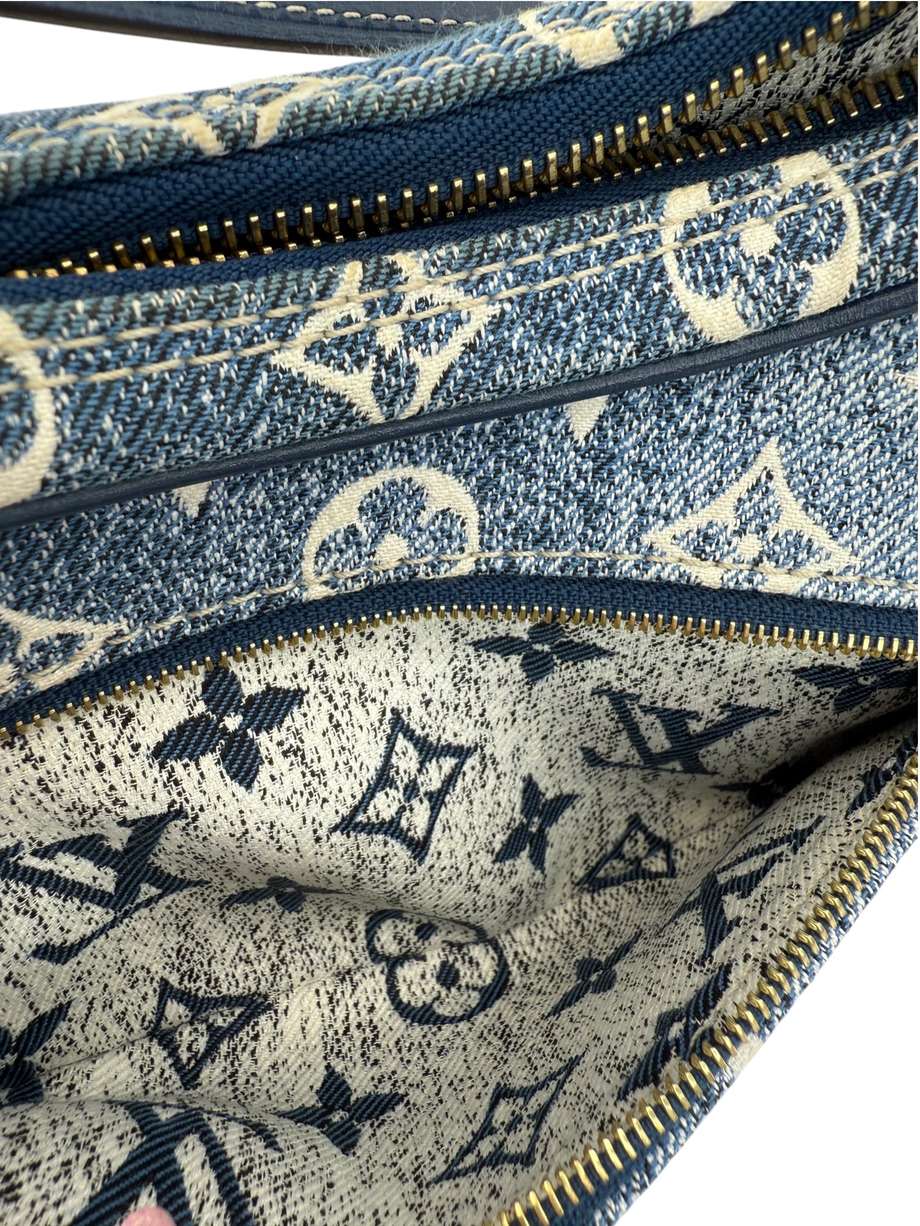 Louis Vuitton Denim Loop Handbag