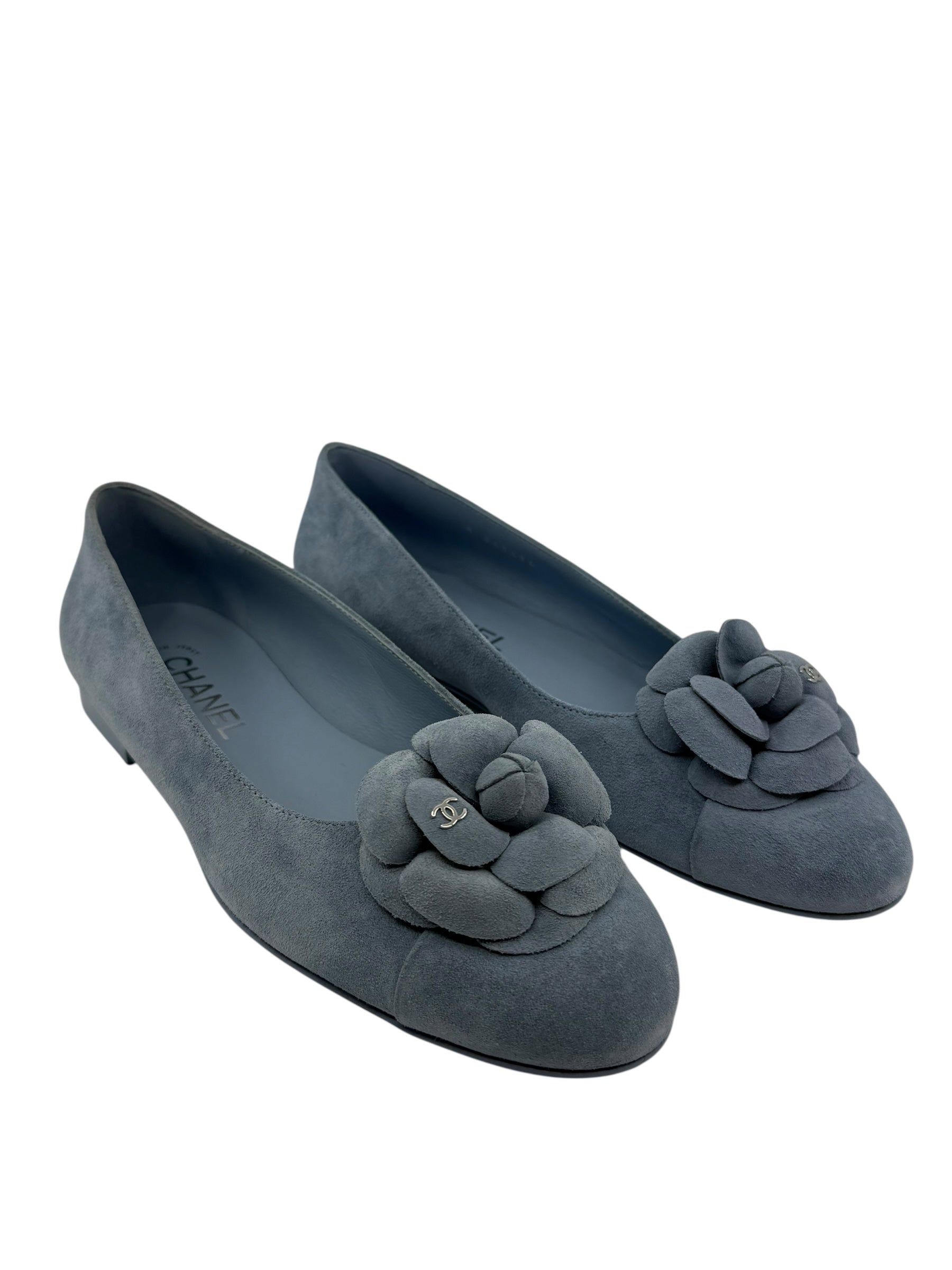 Chanel Suede Ballet Flats (38/8)