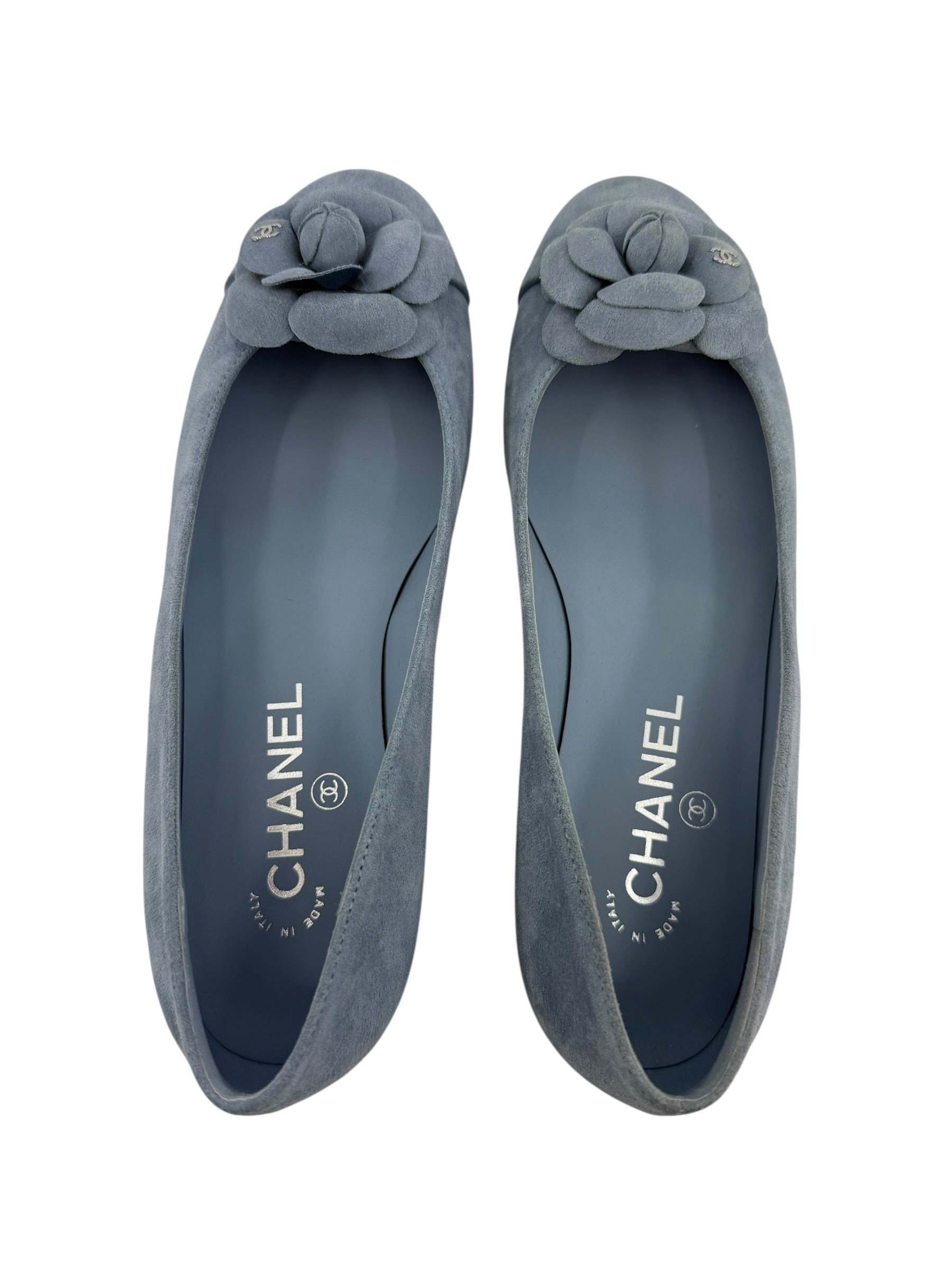 Chanel Suede Ballet Flats (38/8)