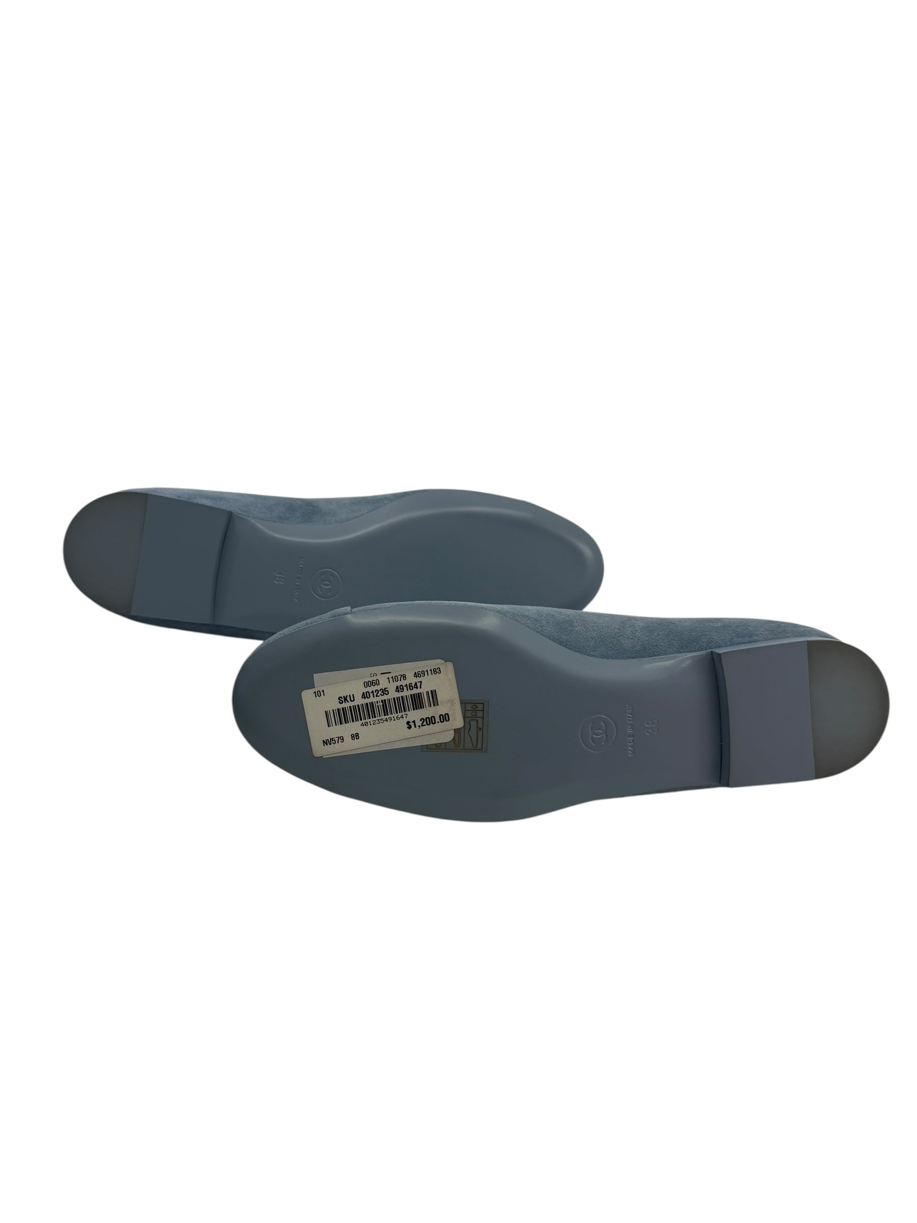 Chanel Suede Ballet Flats (38/8)