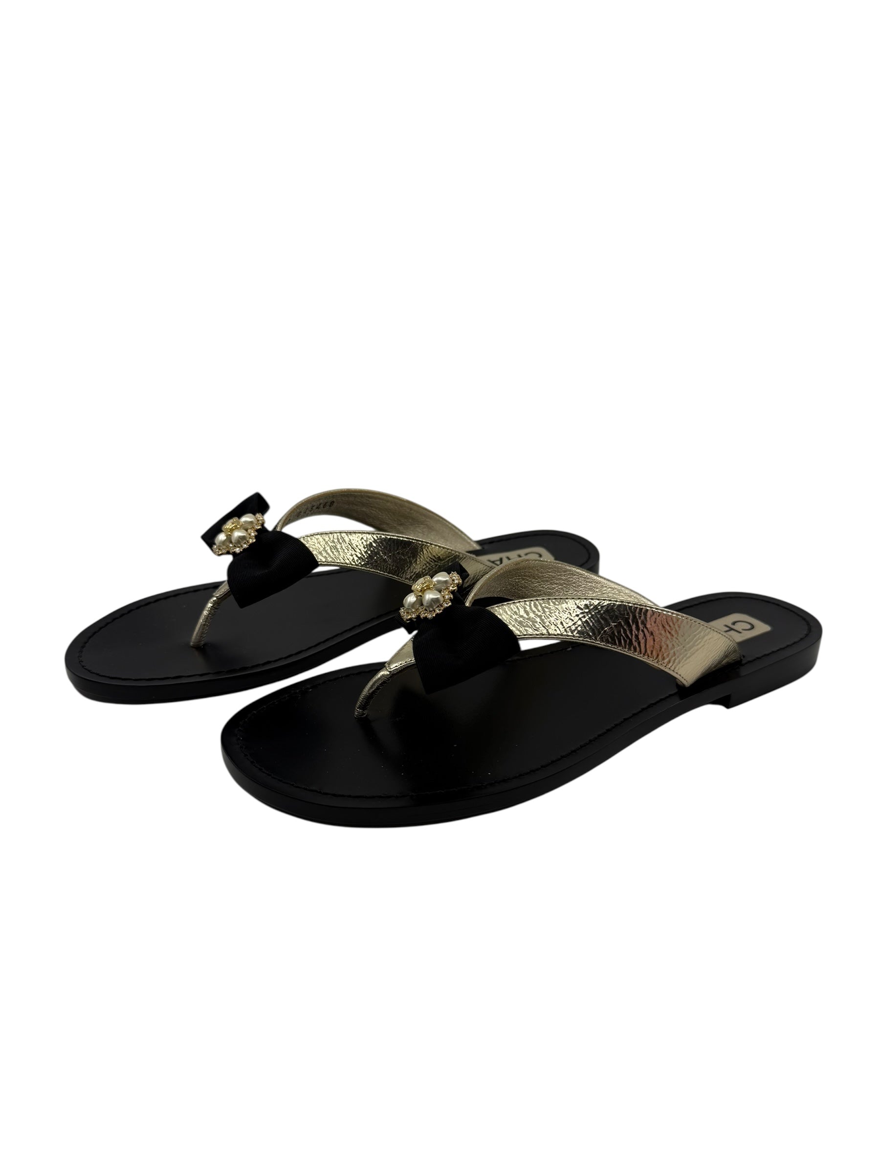 Chanel Thong Sandals (39/9)