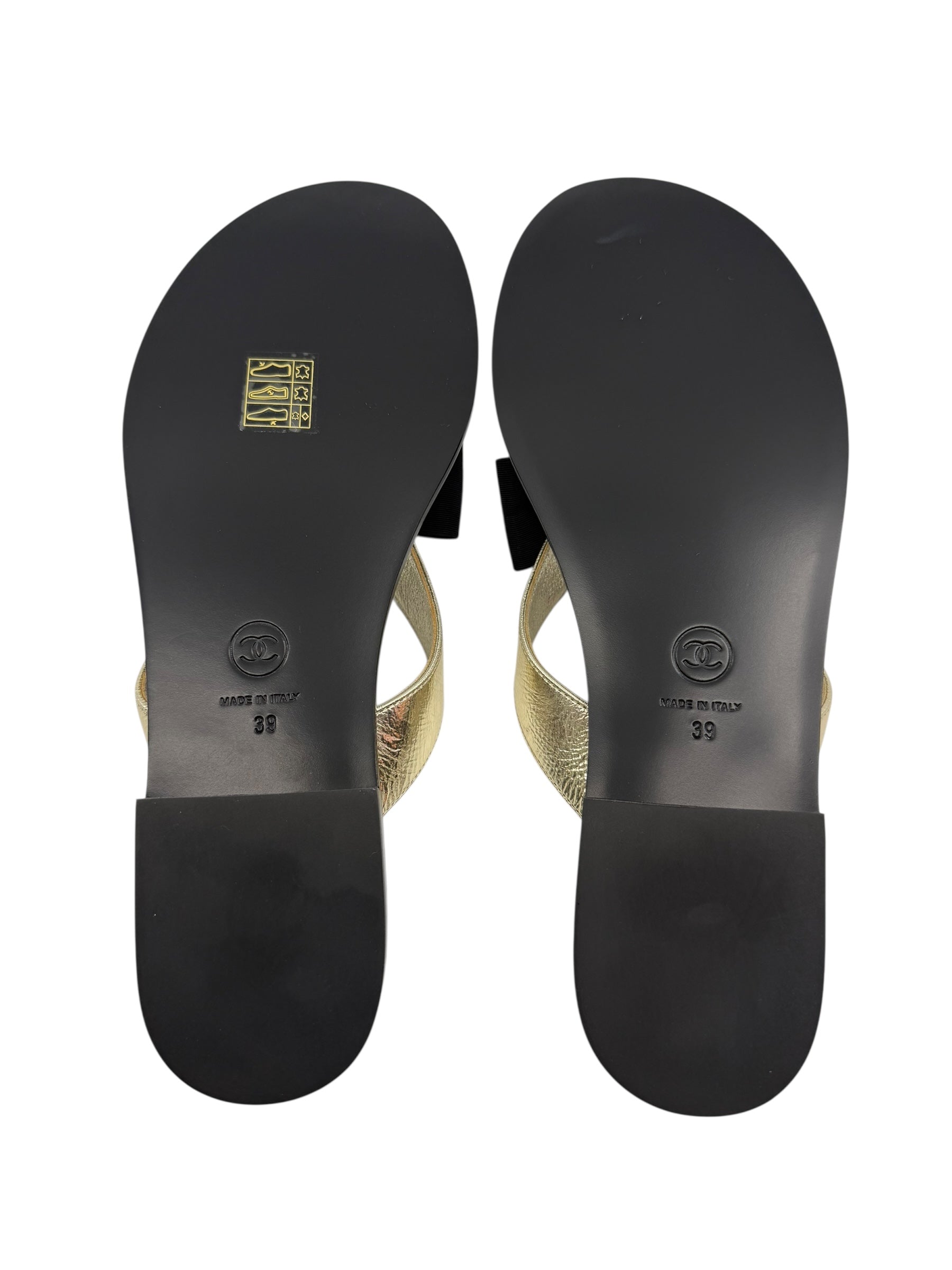 Chanel Thong Sandals (39/9)
