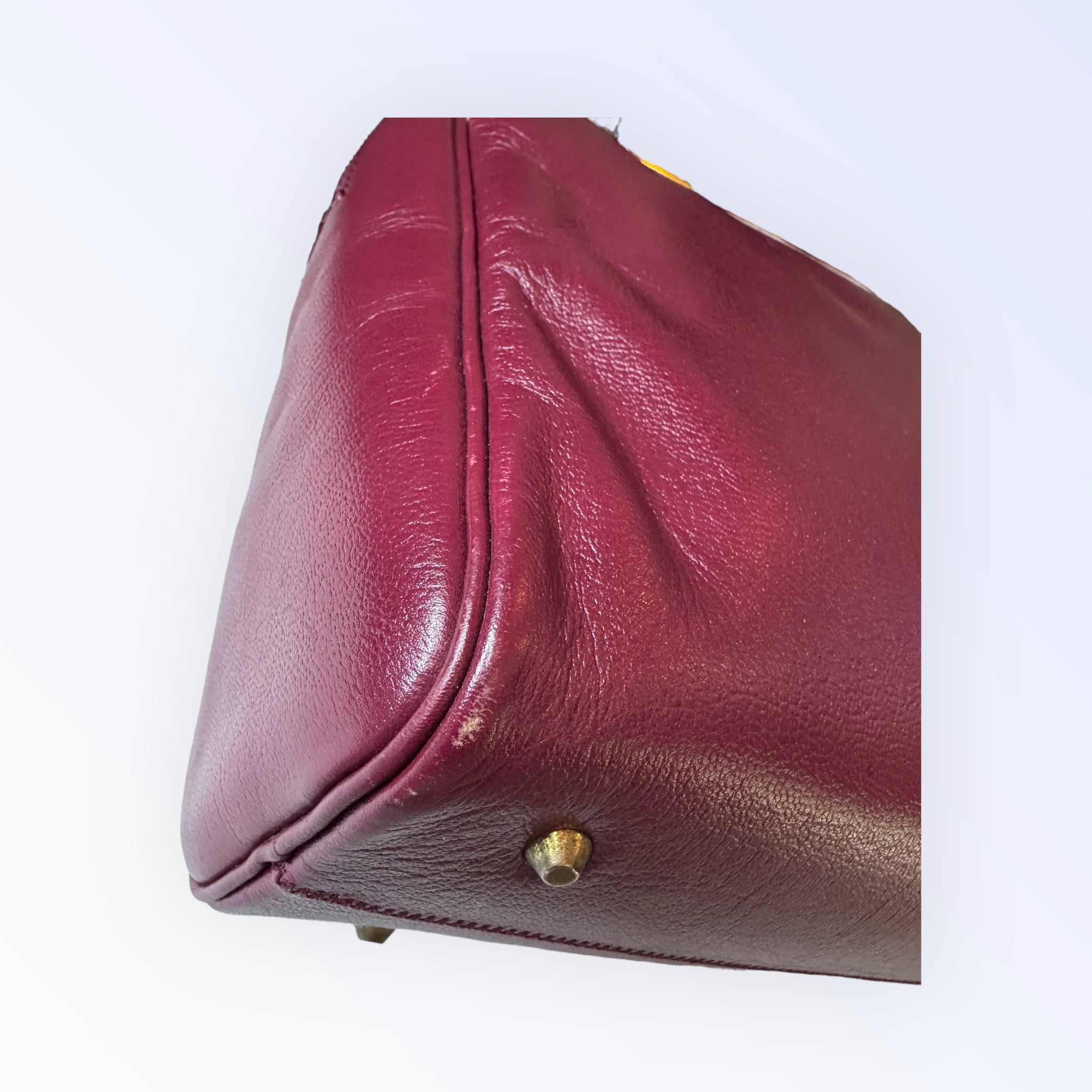 Dior Vintage Leather Shoulder Bag