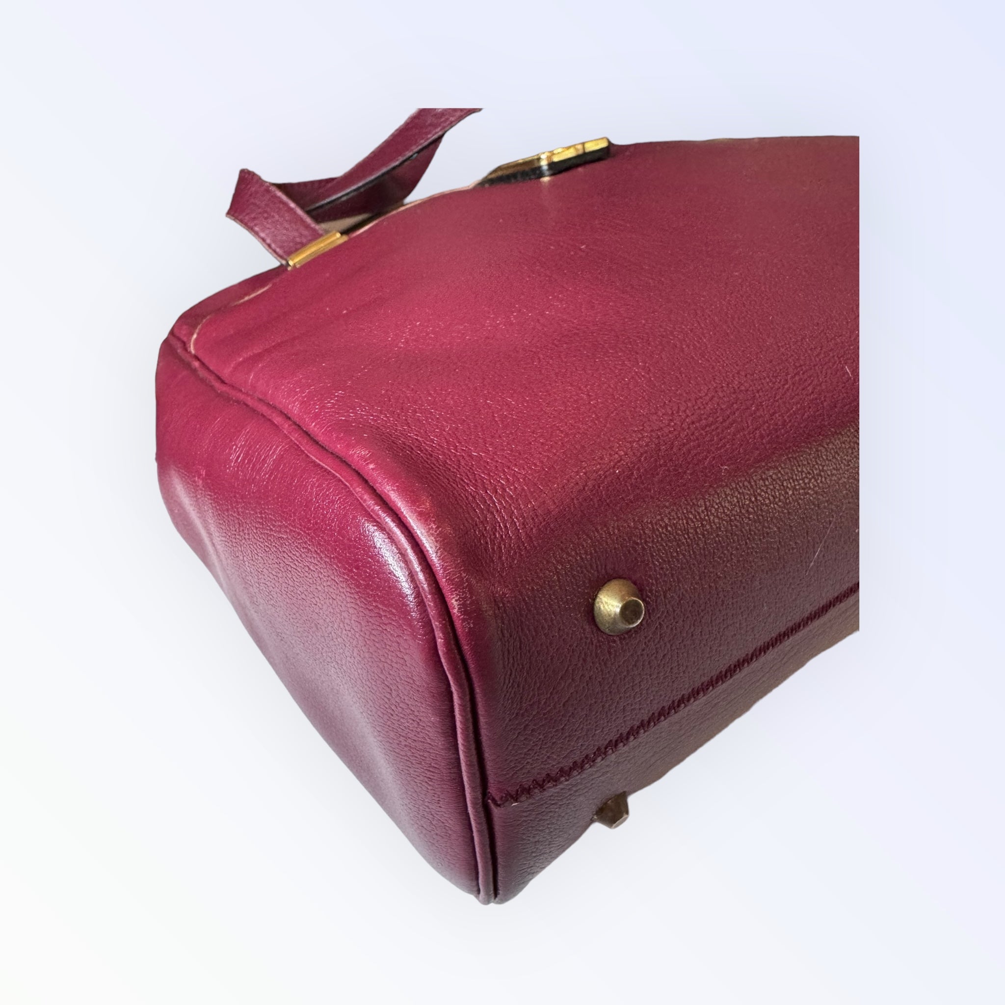 Dior Vintage Leather Shoulder Bag