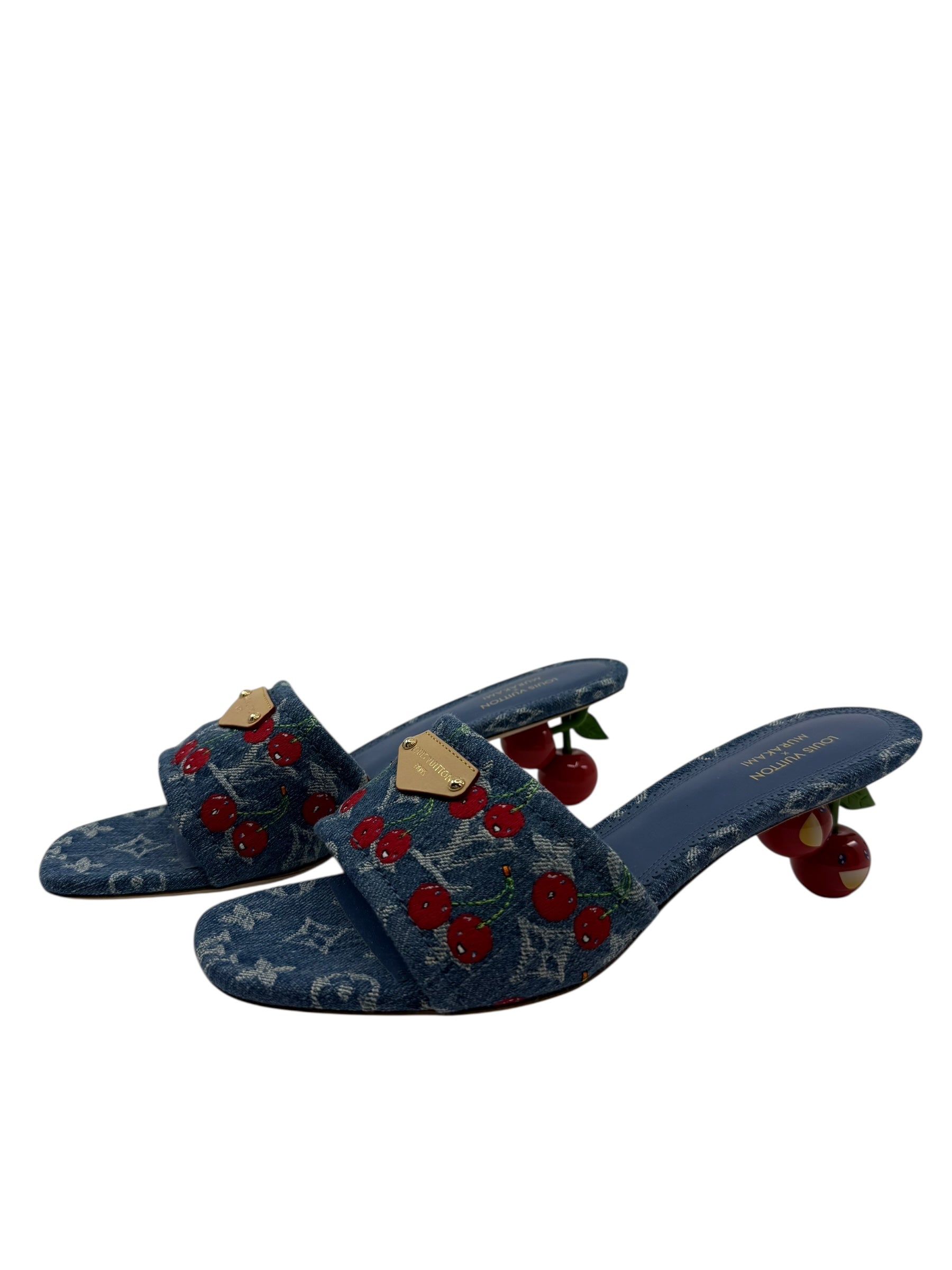 Louis Vuitton x Murakami Cherry Sandals (39/9)