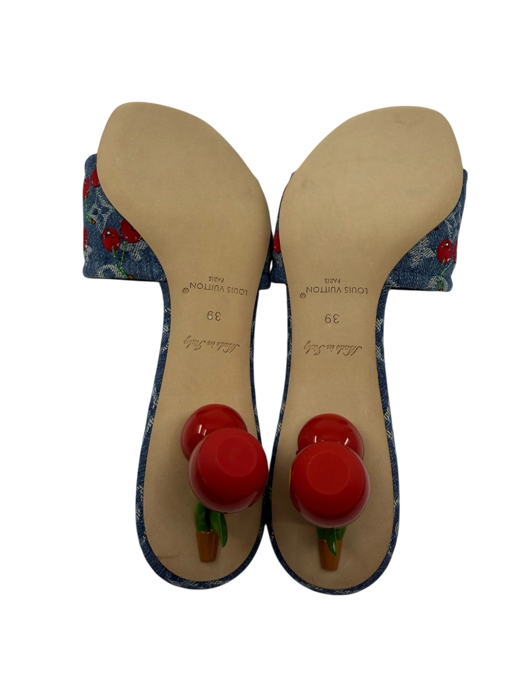 Louis Vuitton x Murakami Cherry Sandals (39/9)