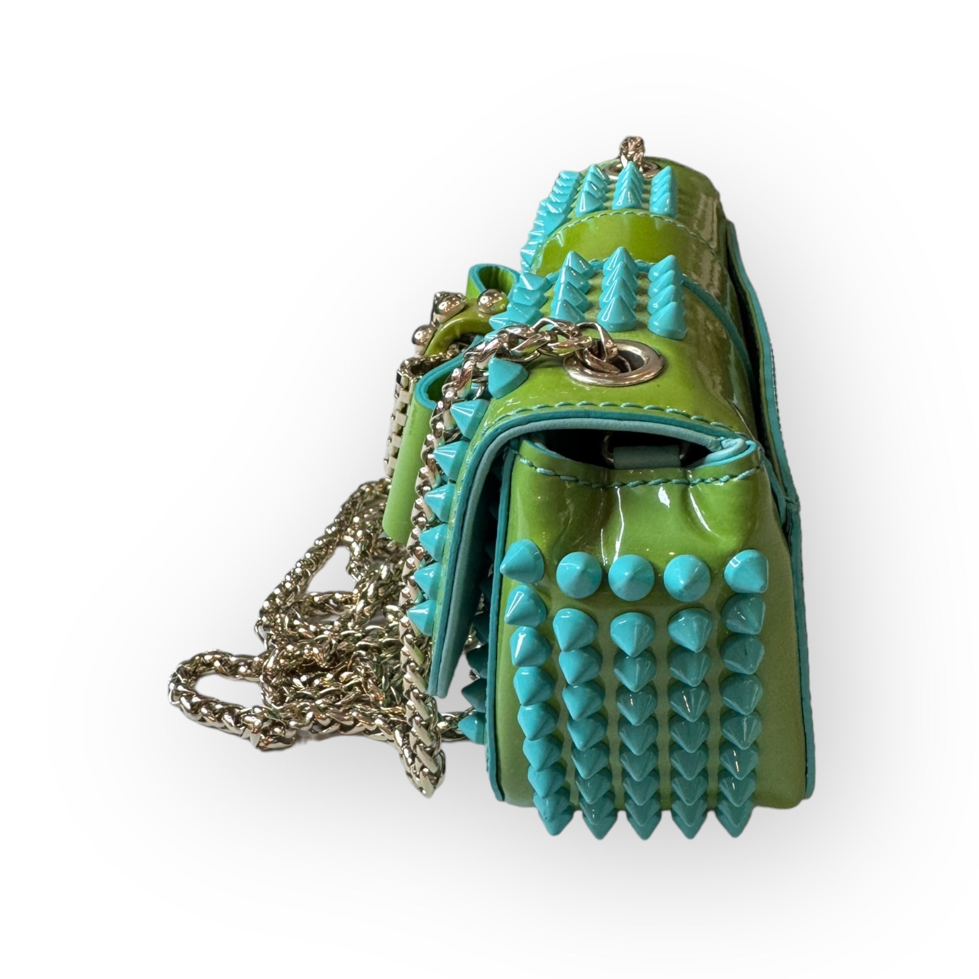 Christian Louboutin Mini Spiked Sweet Charity Bag | The Little Purse