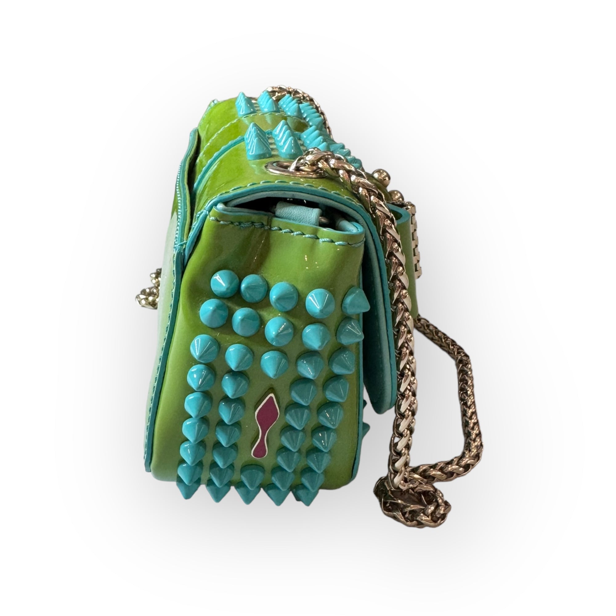 Christian Louboutin Mini Spiked Sweet Charity Bag | The Little Purse