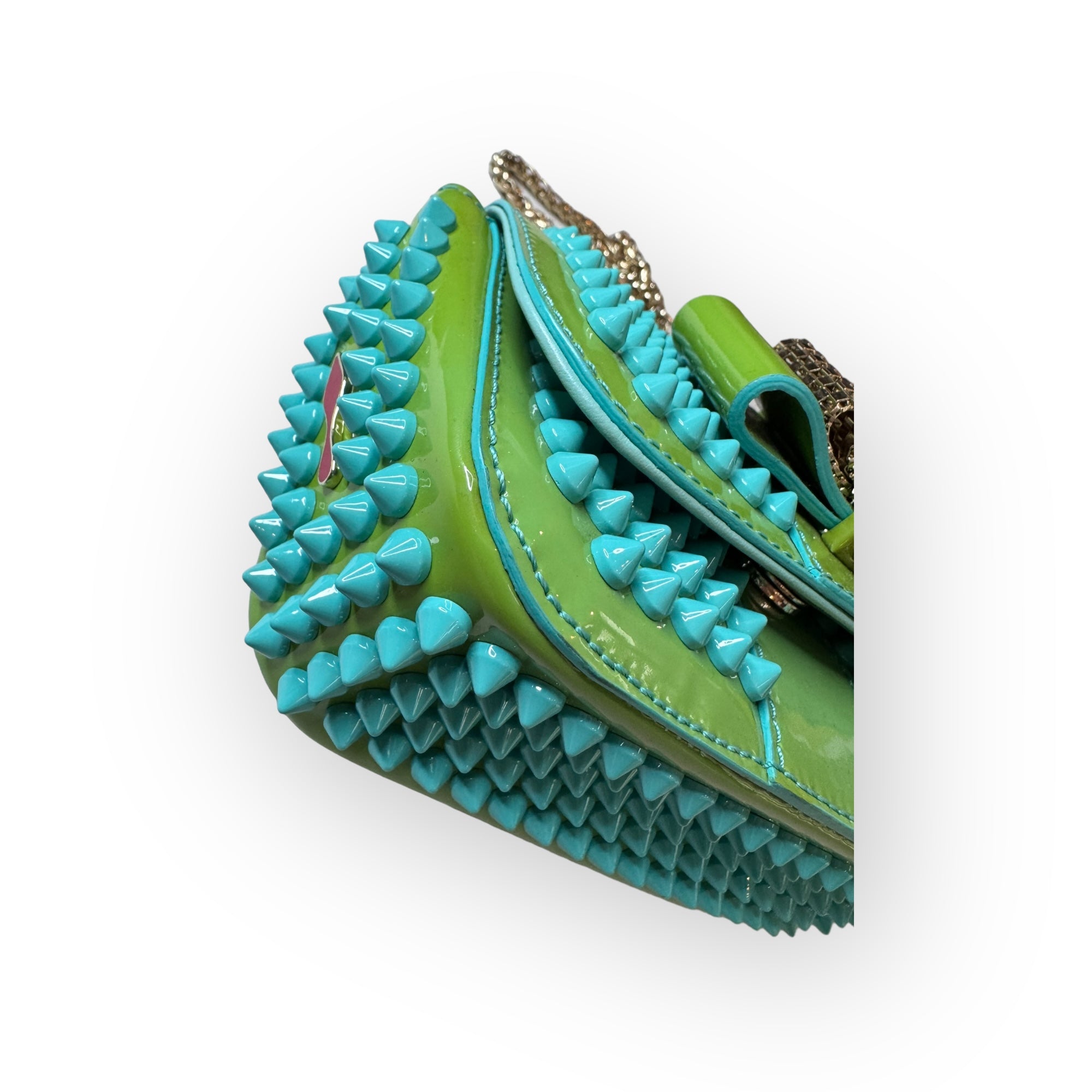 Christian Louboutin Mini Spiked Sweet Charity Bag | The Little Purse