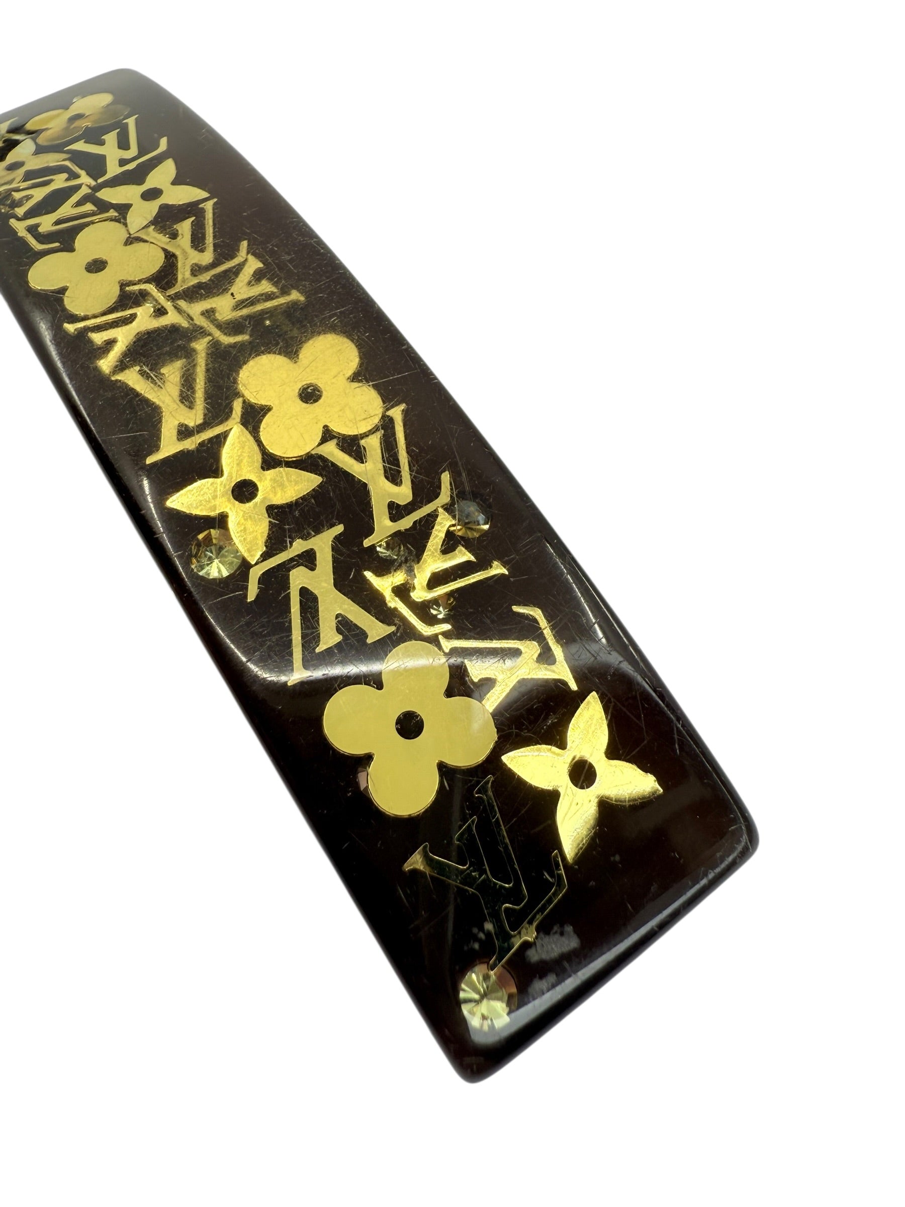 Louis Vuitton Monogram Inclusion Barrette