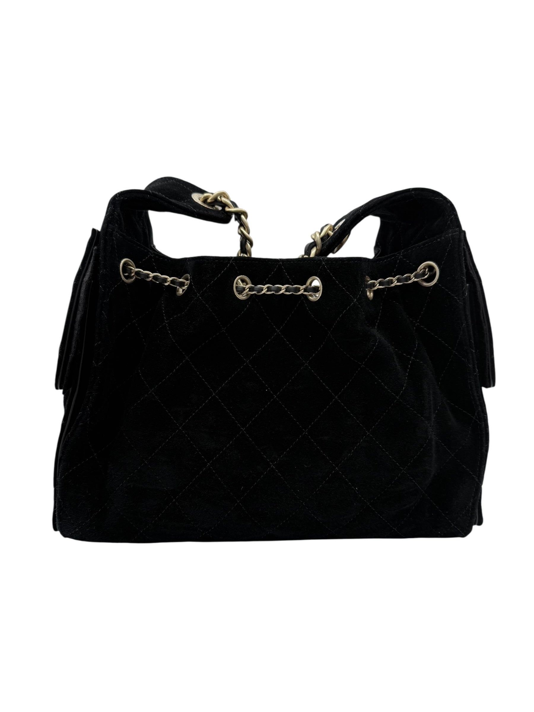 Chanel 25 Small Suede