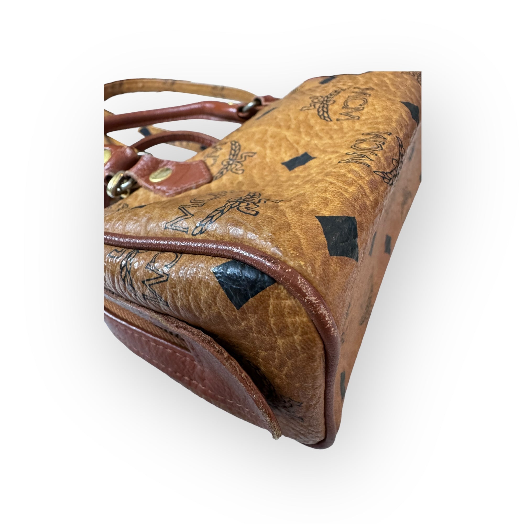 MCM Mini Logo Two Way German Made Bag | The Little Purse