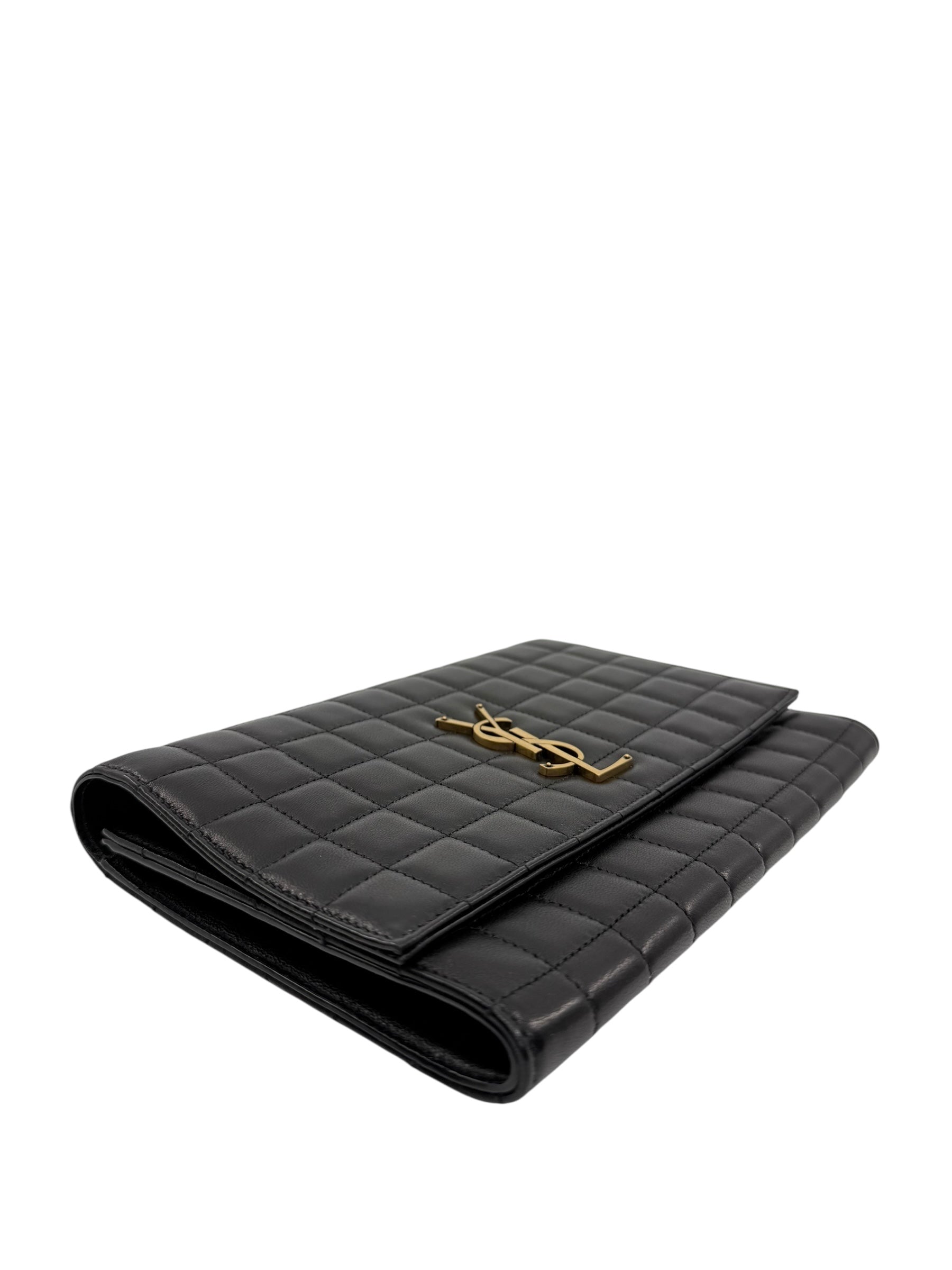 Saint Laurent Monogram Flap Clutch