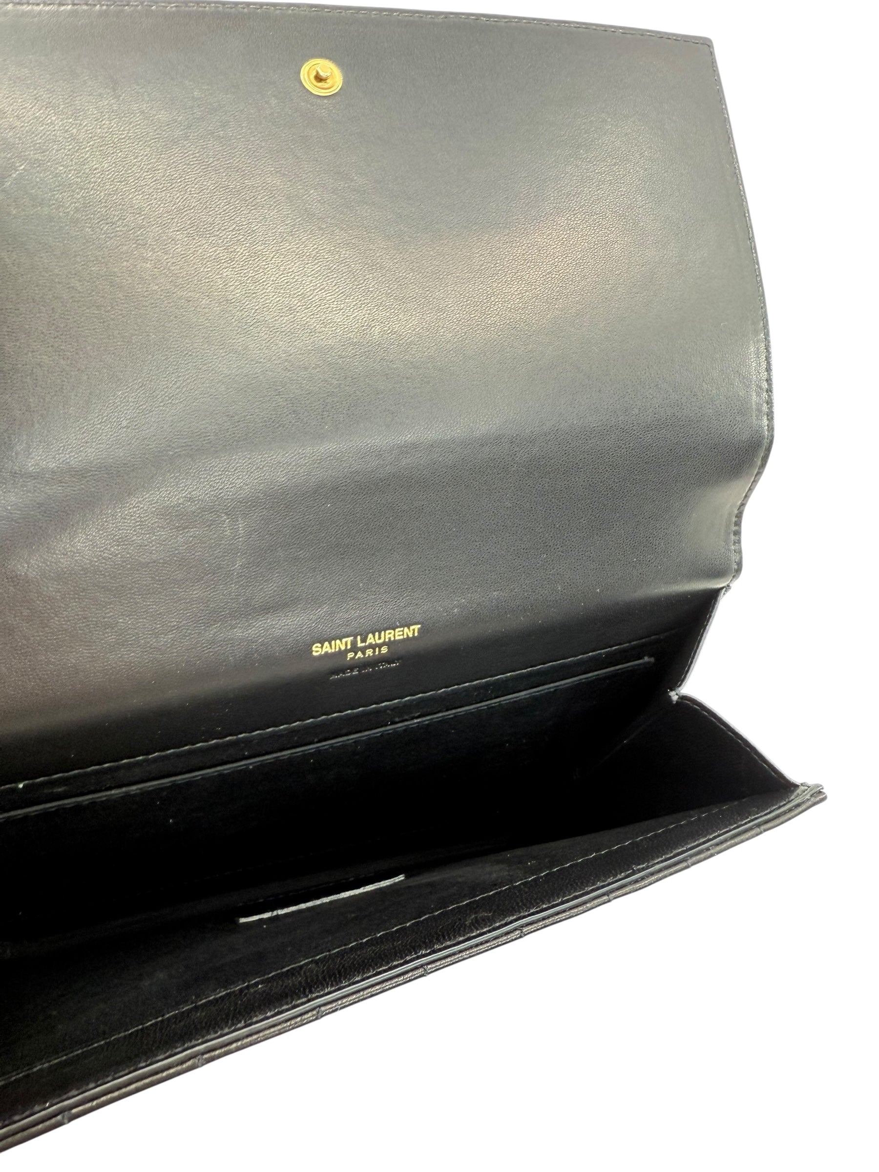 Saint Laurent Monogram Flap Clutch