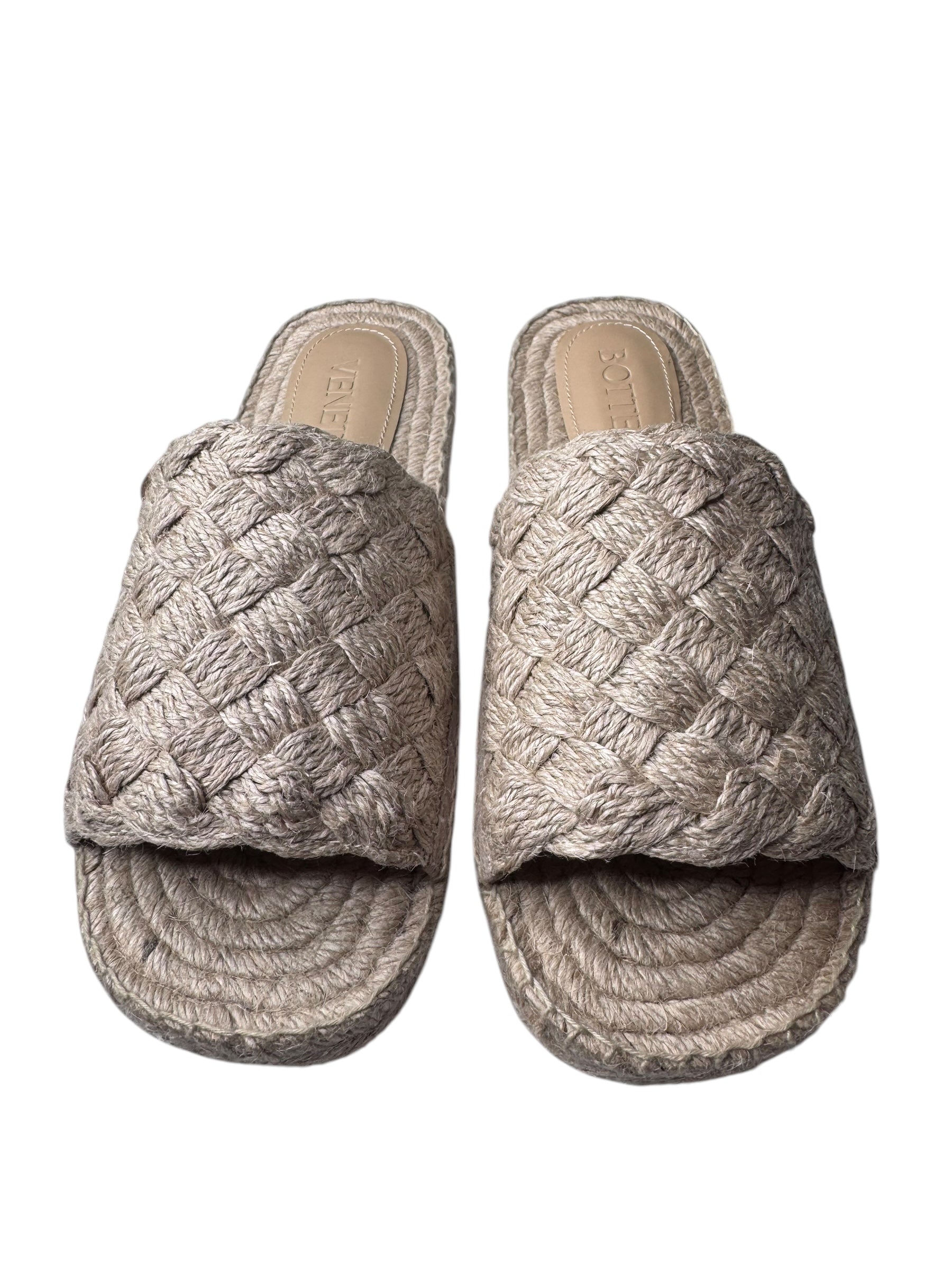 Bottega Veneta Braided Espadrilles Slides (11)