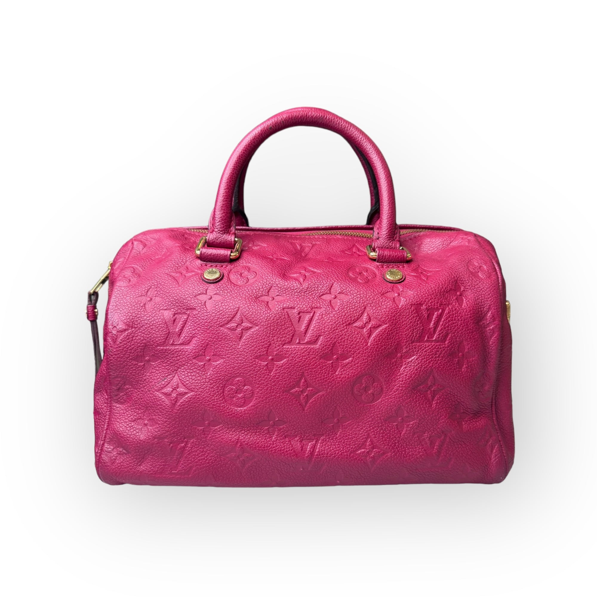 Louis Vuitton Aurore Monogram Empreinte Leather Speedy 25