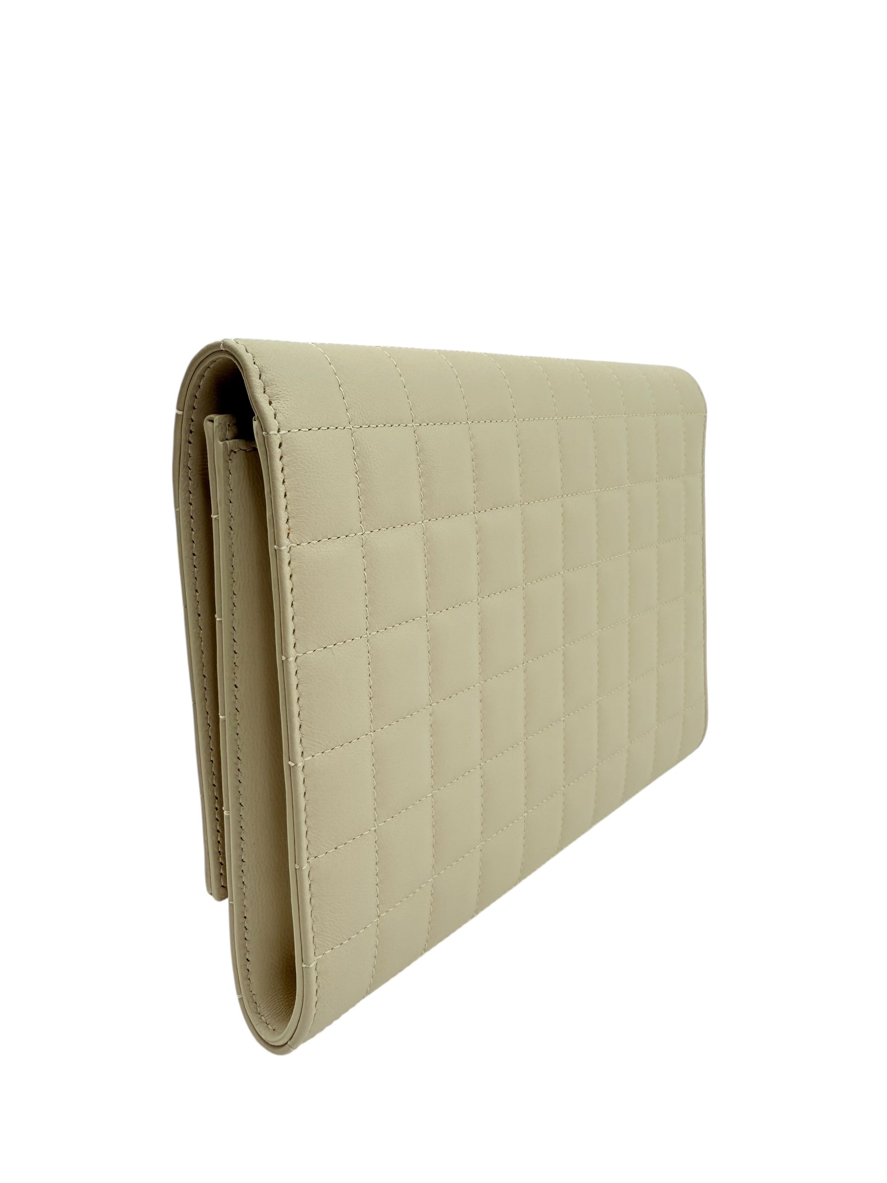 Saint Laurent Monogram Flap Clutch