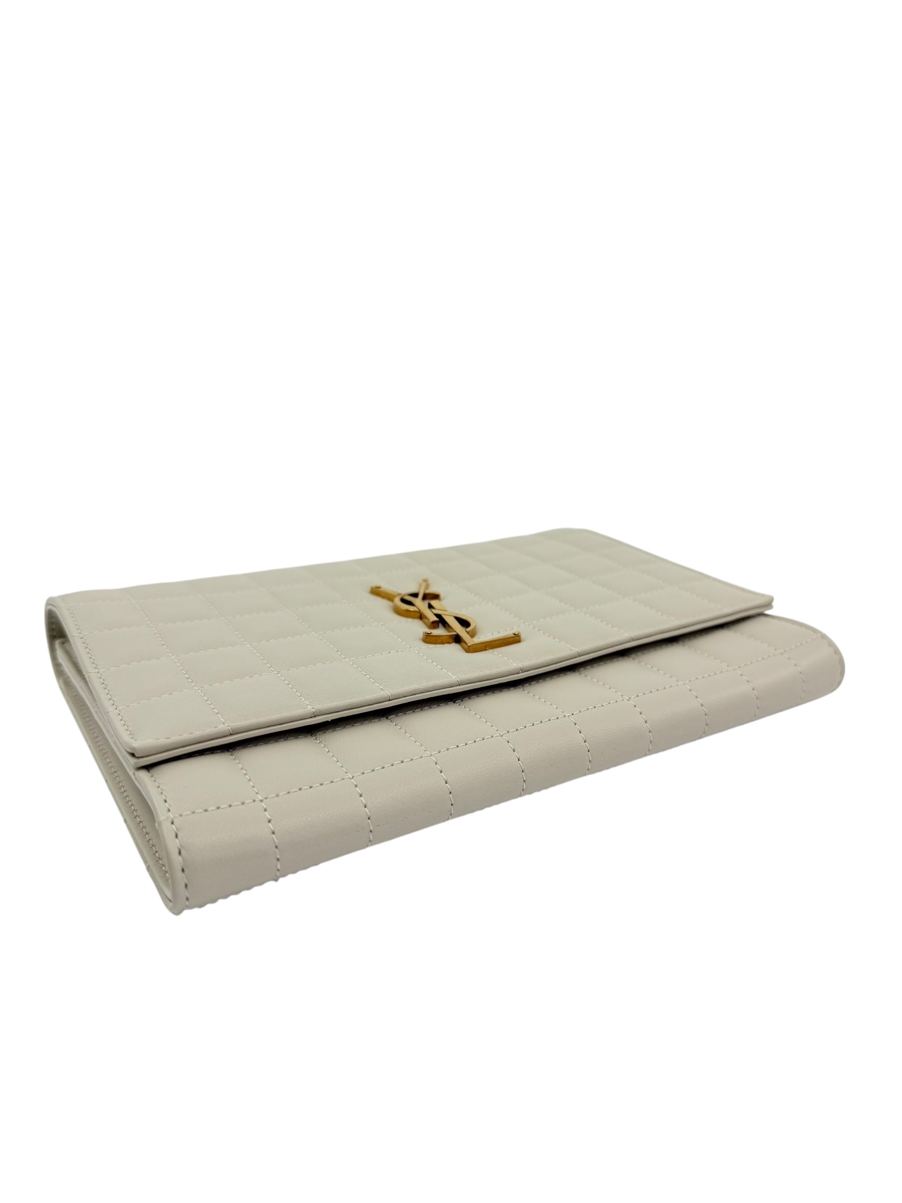 Saint Laurent Monogram Flap Clutch