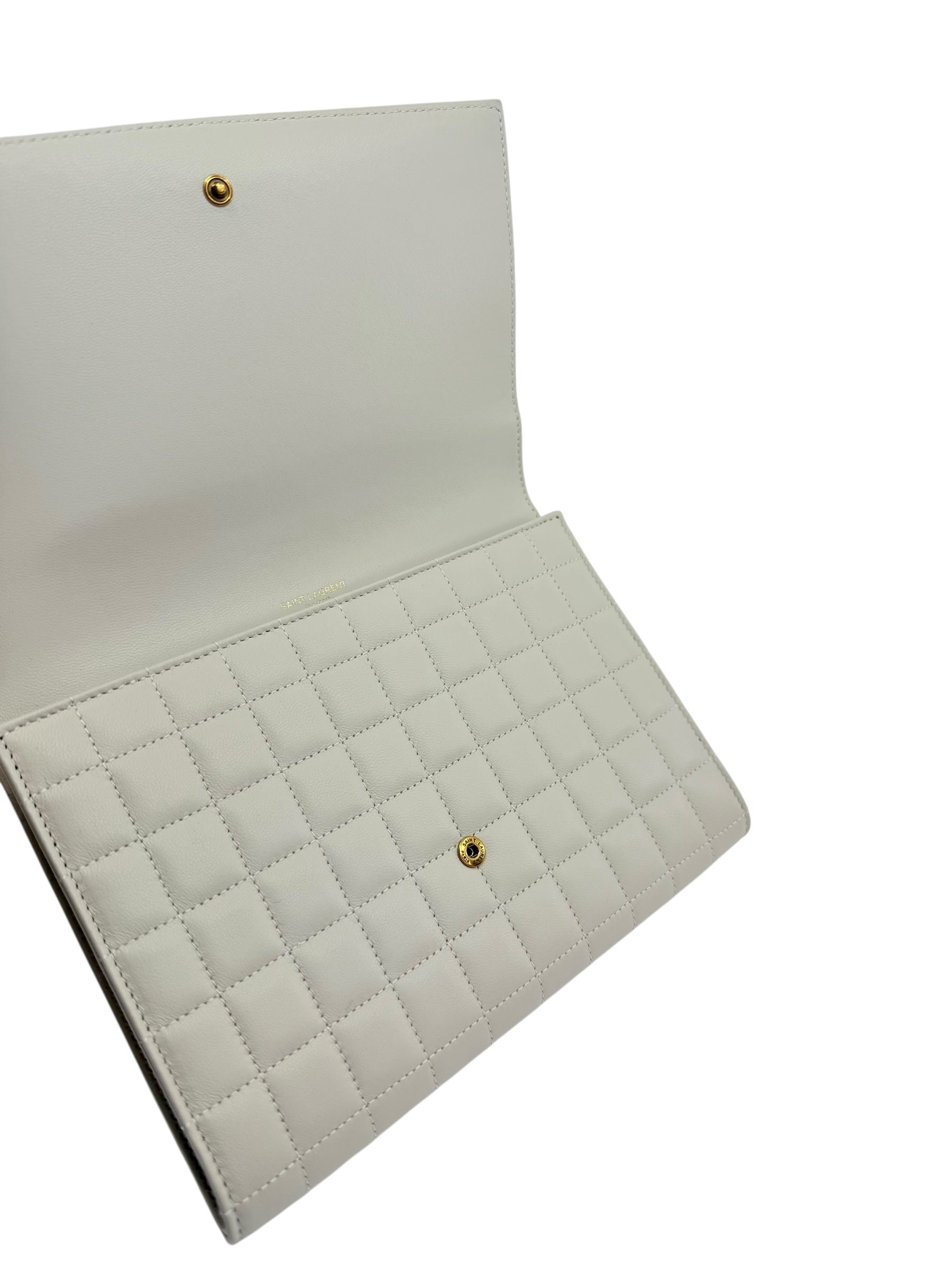 Saint Laurent Monogram Flap Clutch