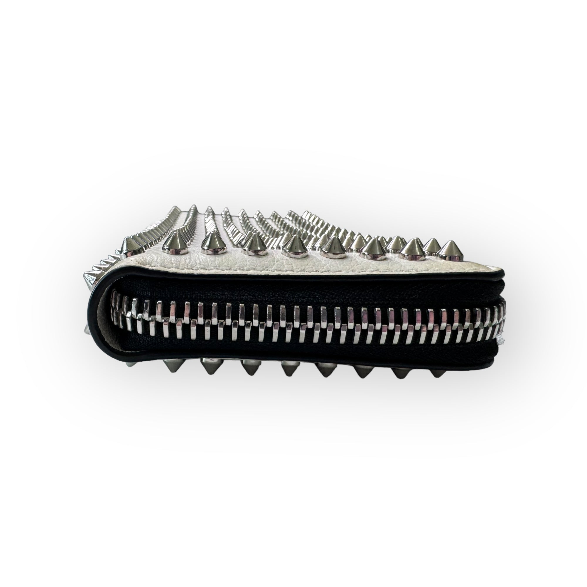 小物 Christian Louboutin Panettone Wallet XL Panettone - Wallet - Grained calf leather and spikes