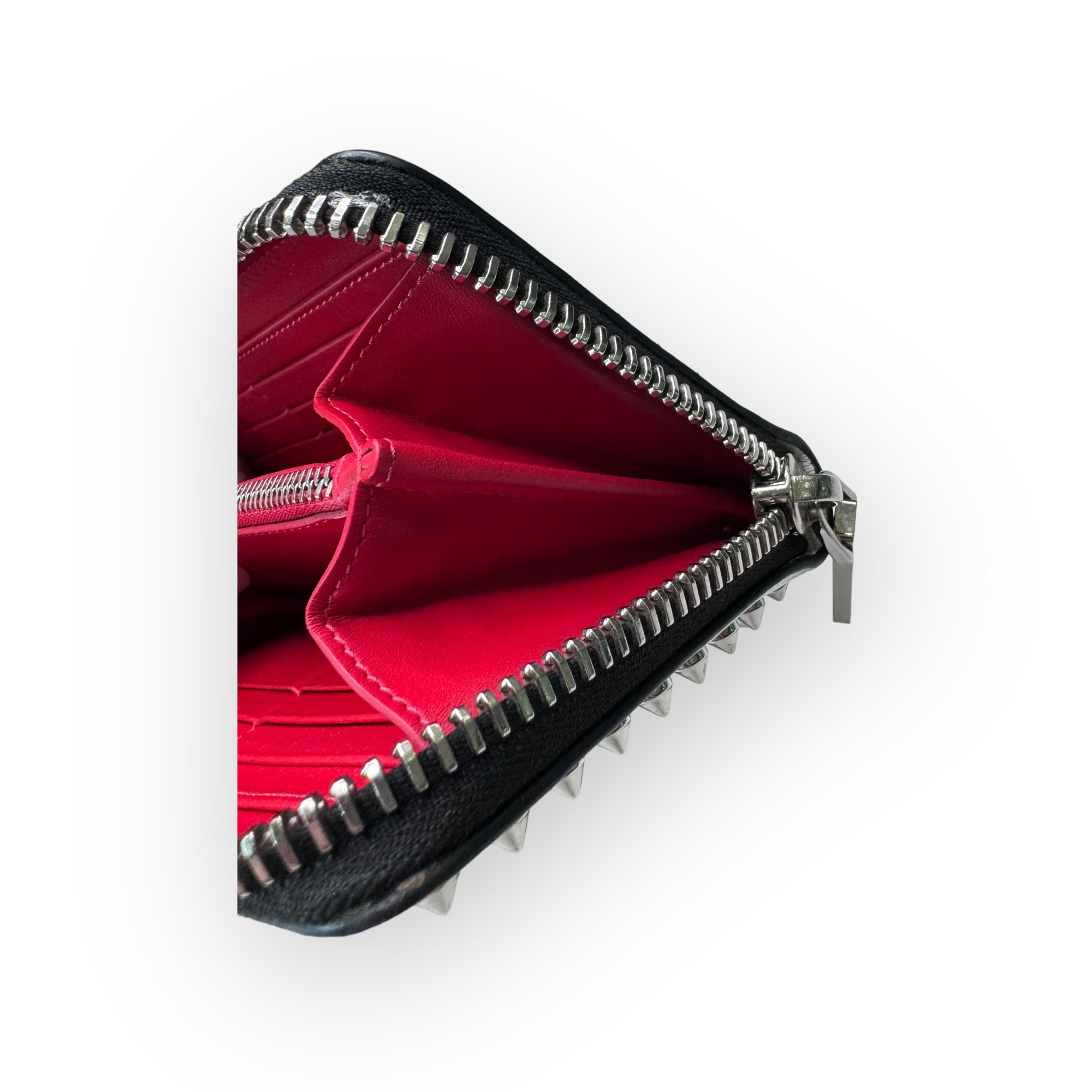 ルブタンPanettone Zipped Continental Wallet Panettone - Wallet - Calf leather and rubber - Black