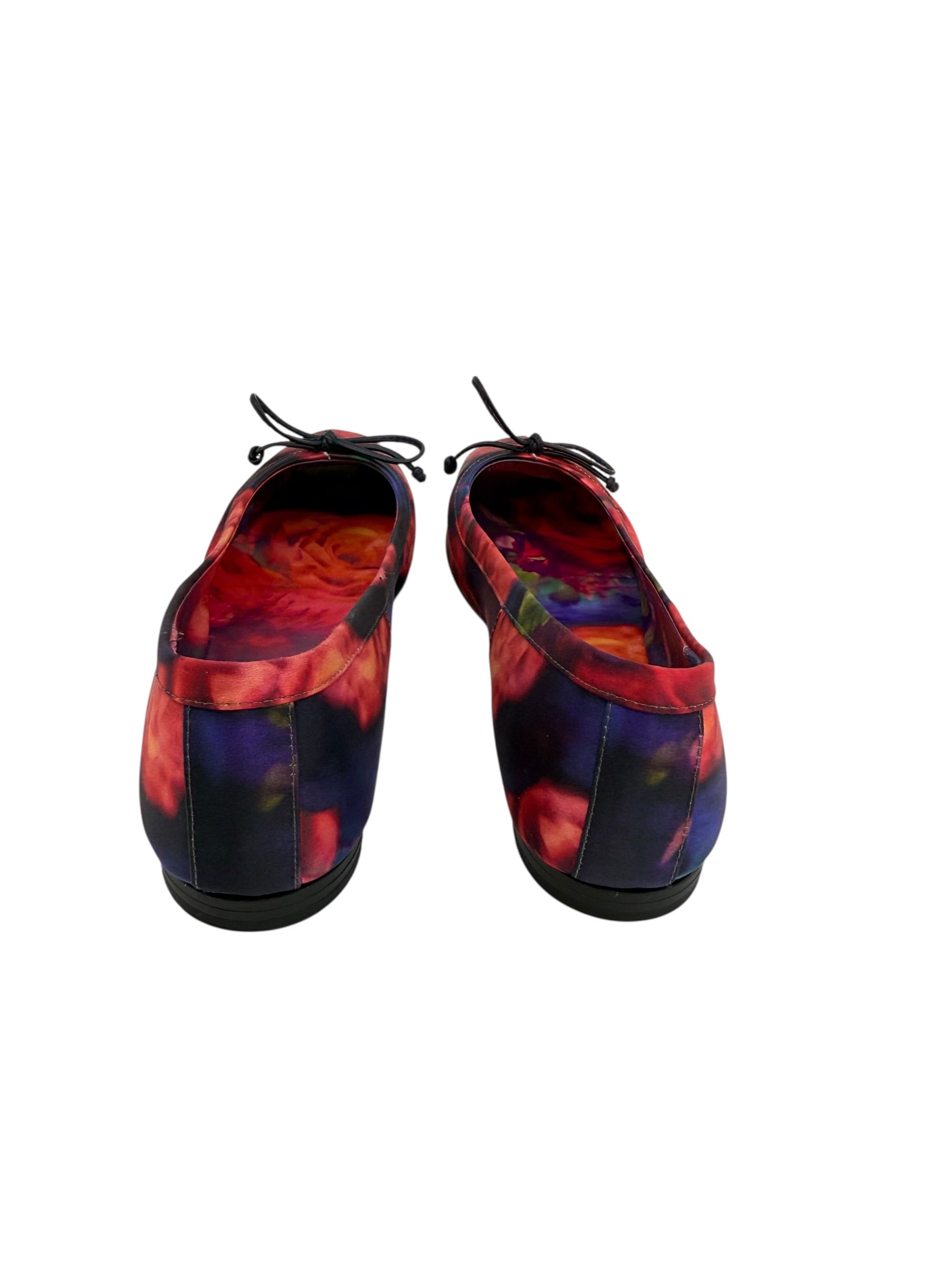 Christian Louboutin Mamadrague Satin Roses Flats (36/6)