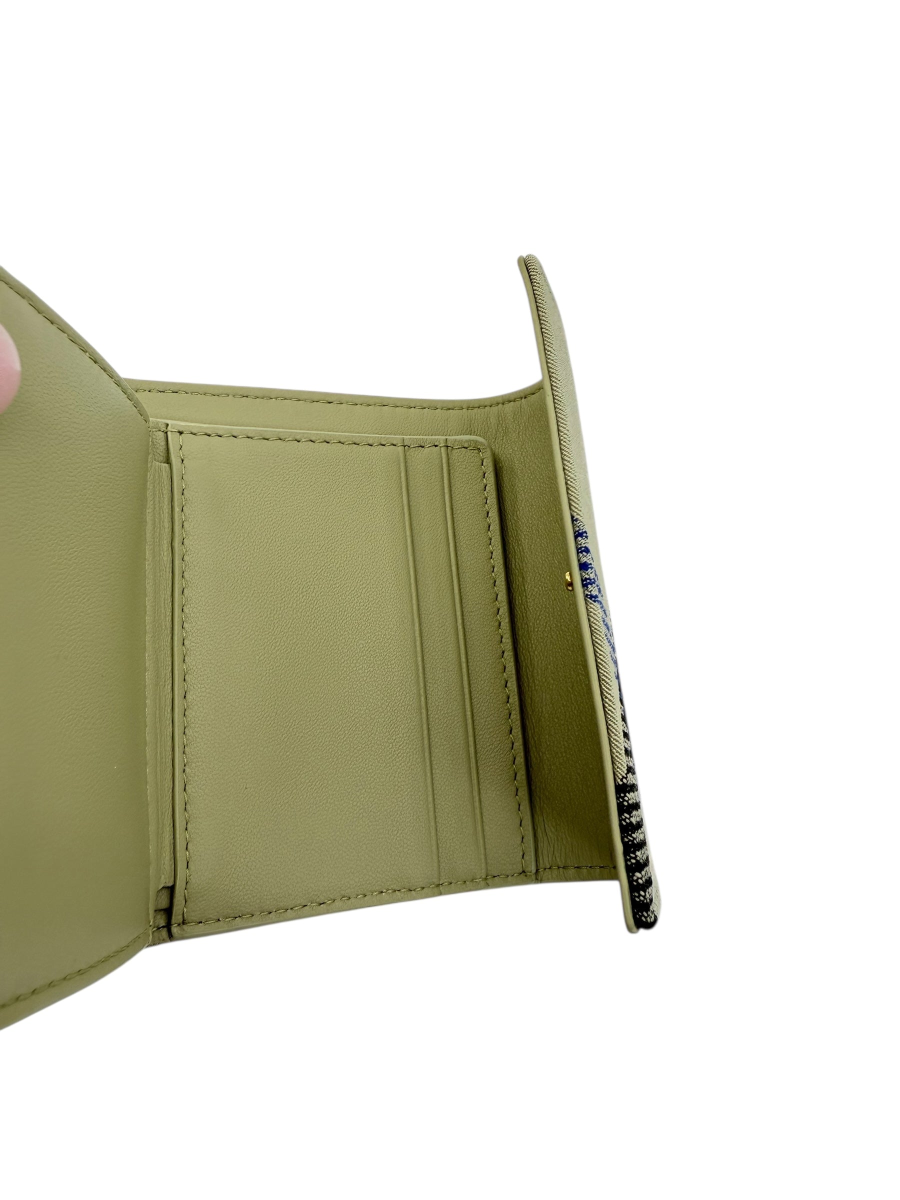 Burberry Check Trifold Wallet