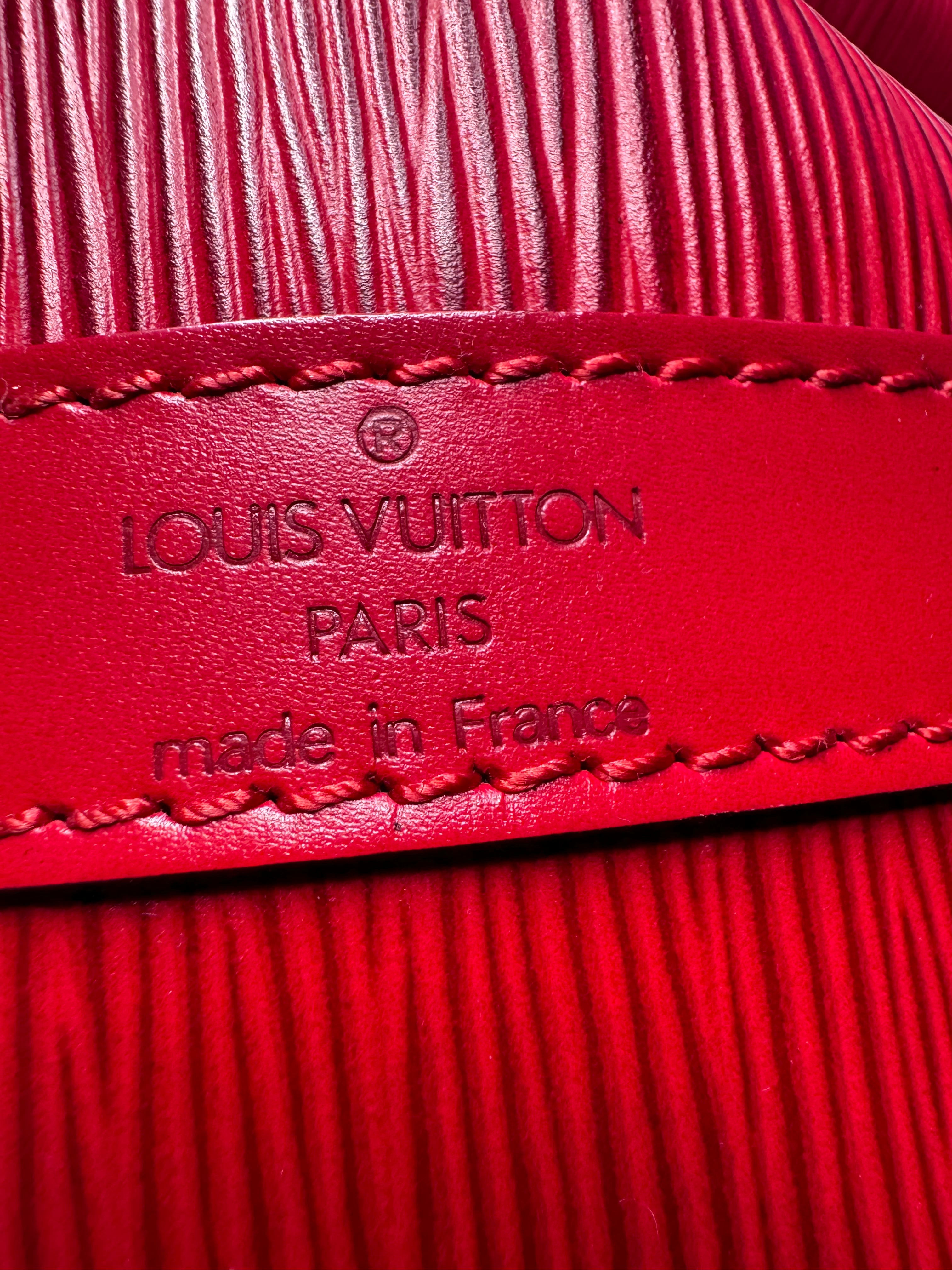 Louis Vuitton Epi Noe Bag