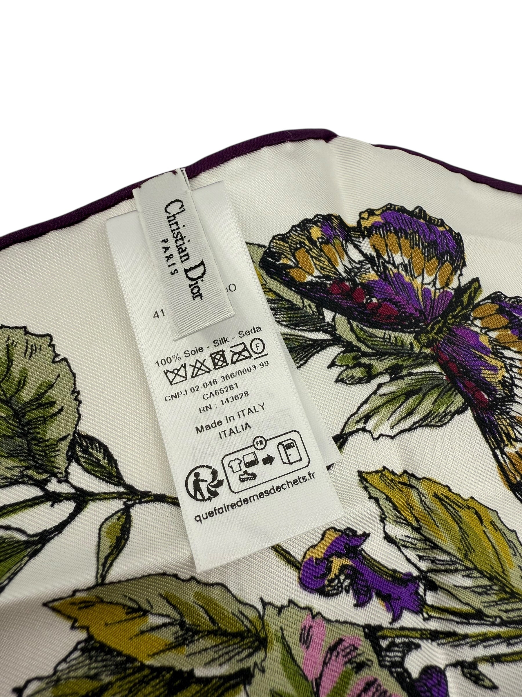 Dior Mexico Millefiori Diamond Scarf