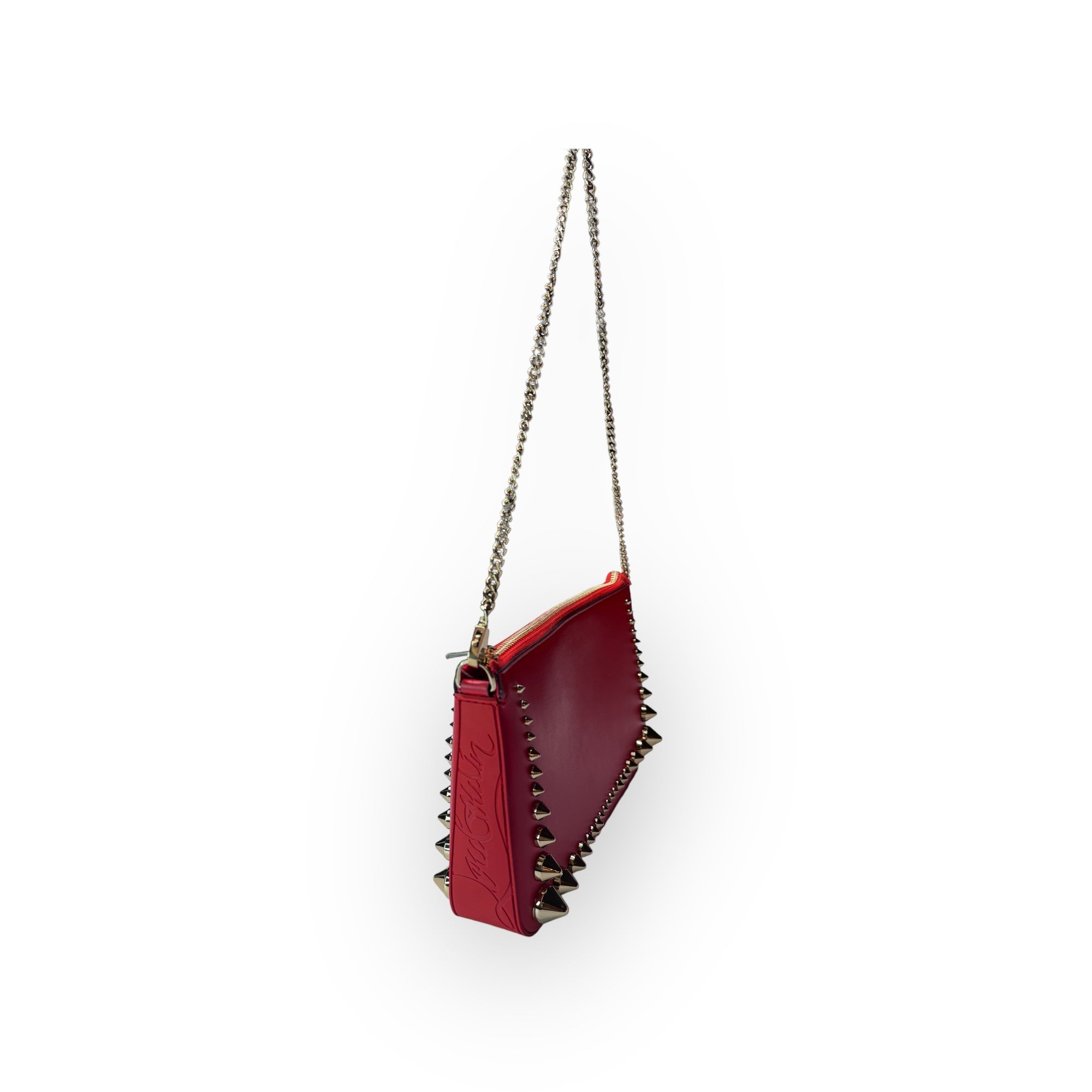 Christian Louboutin Spiked Loubila Clutch