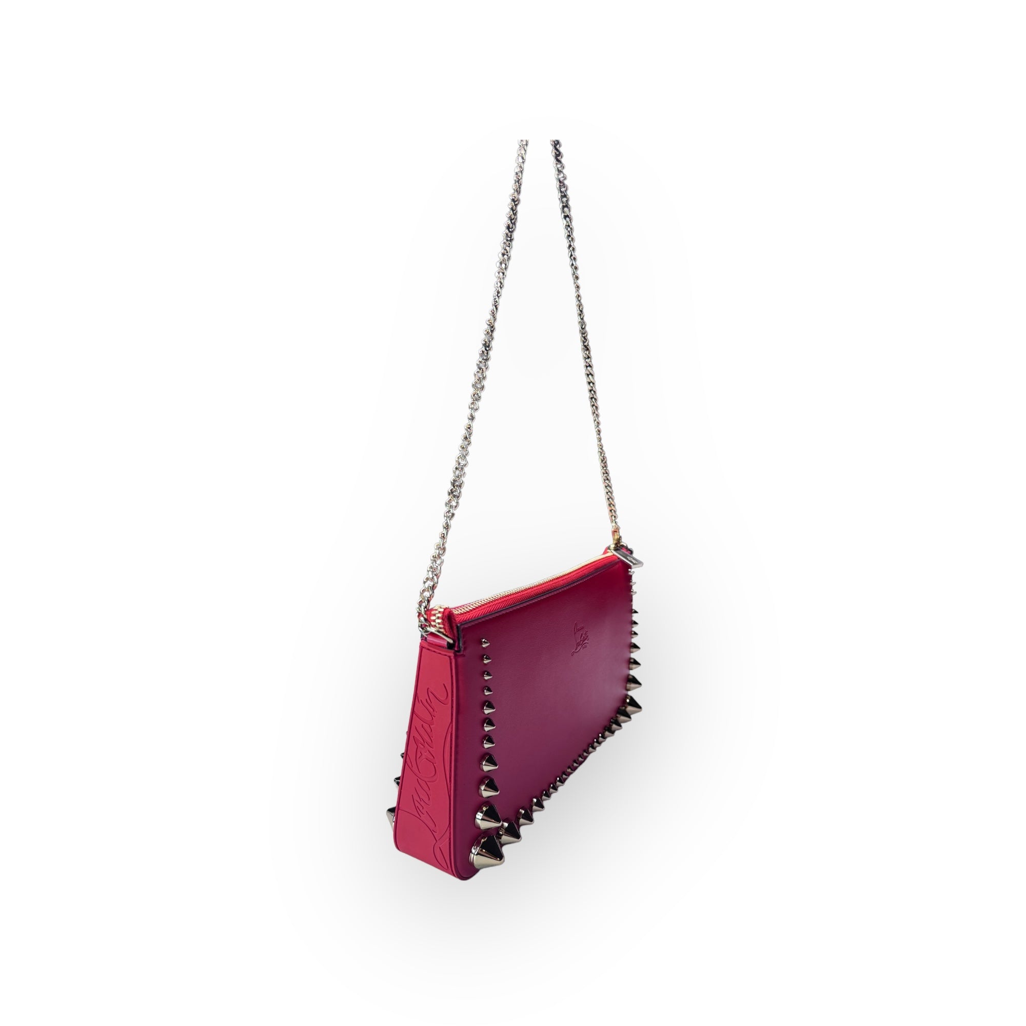 Christian Louboutin Spiked Loubila Clutch