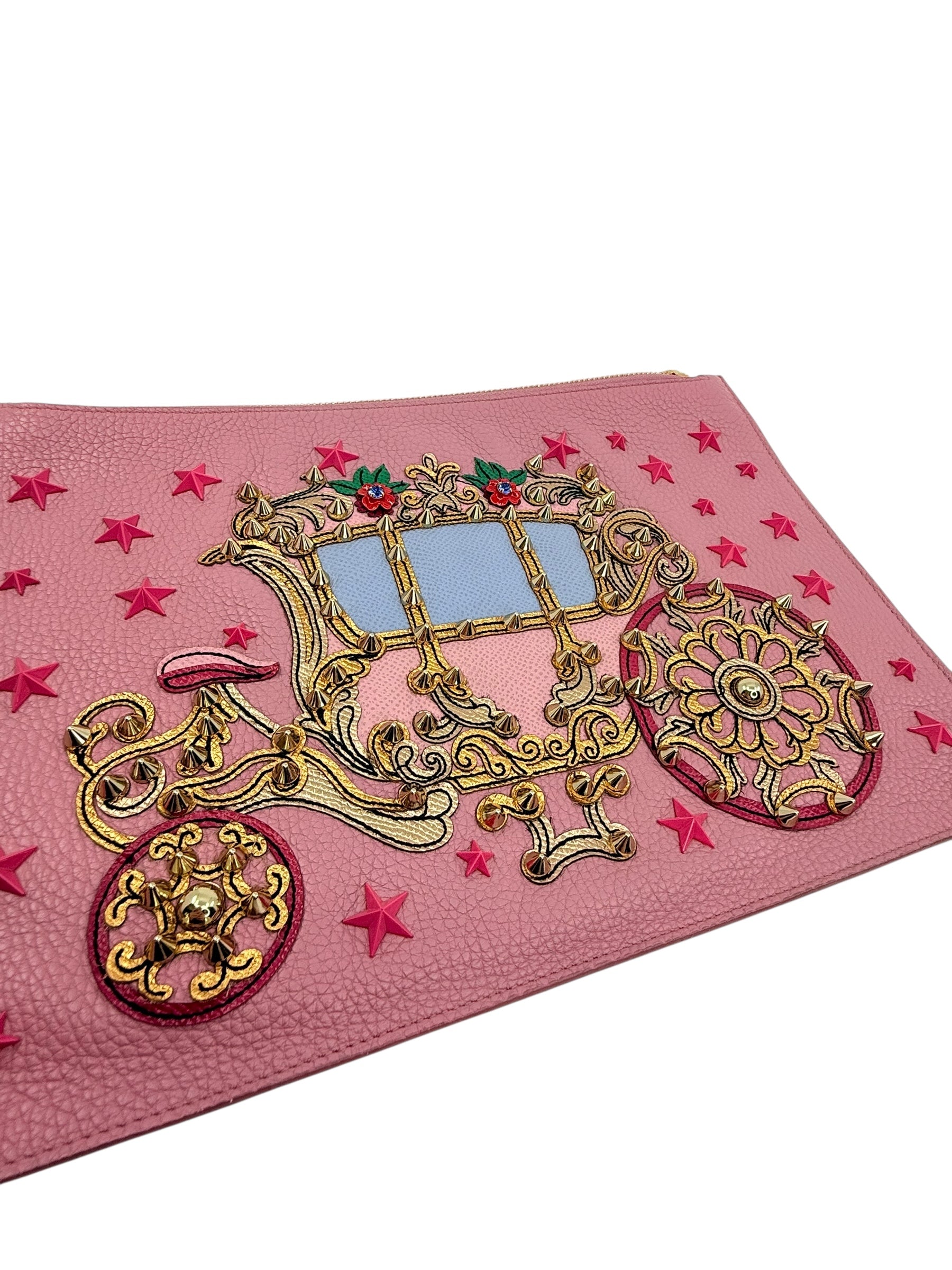 Dolce & Gabbana Carriage Zipper Clutch