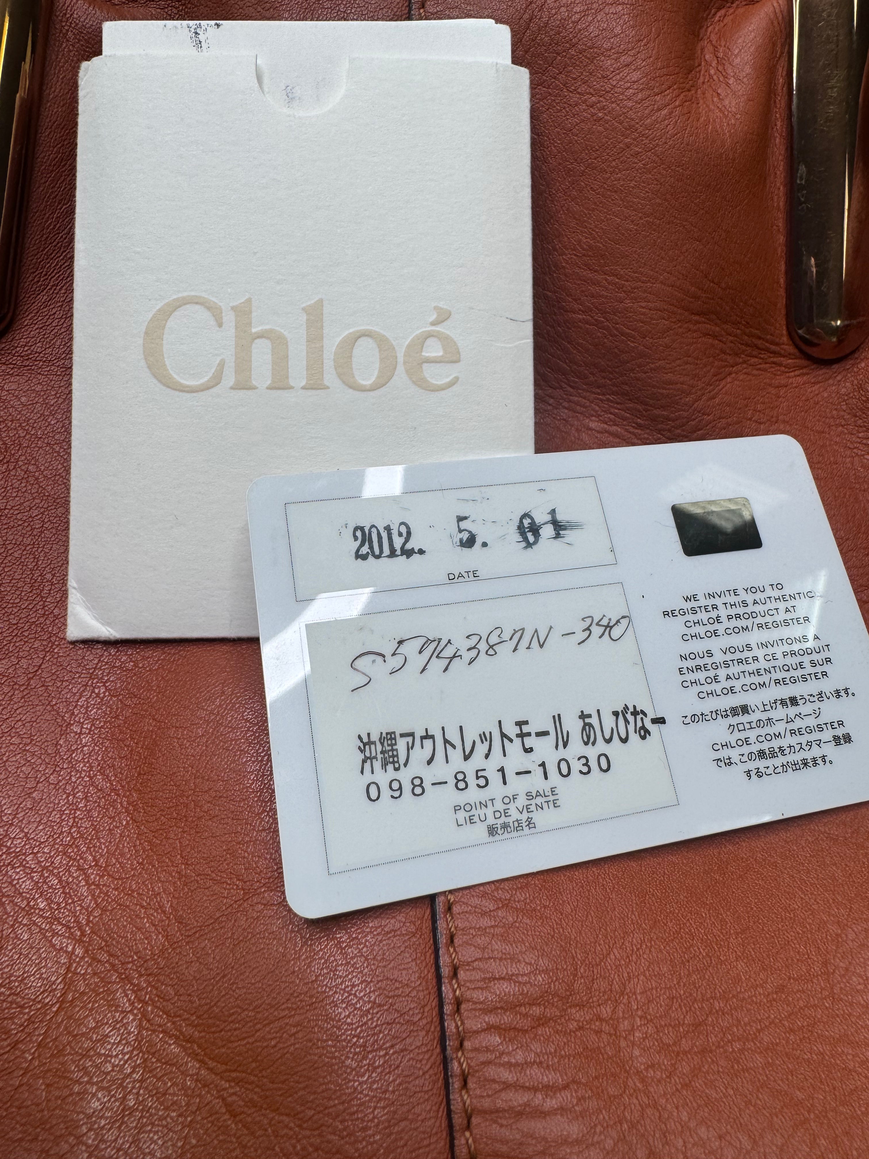 Chloé Leather Two Way Bag