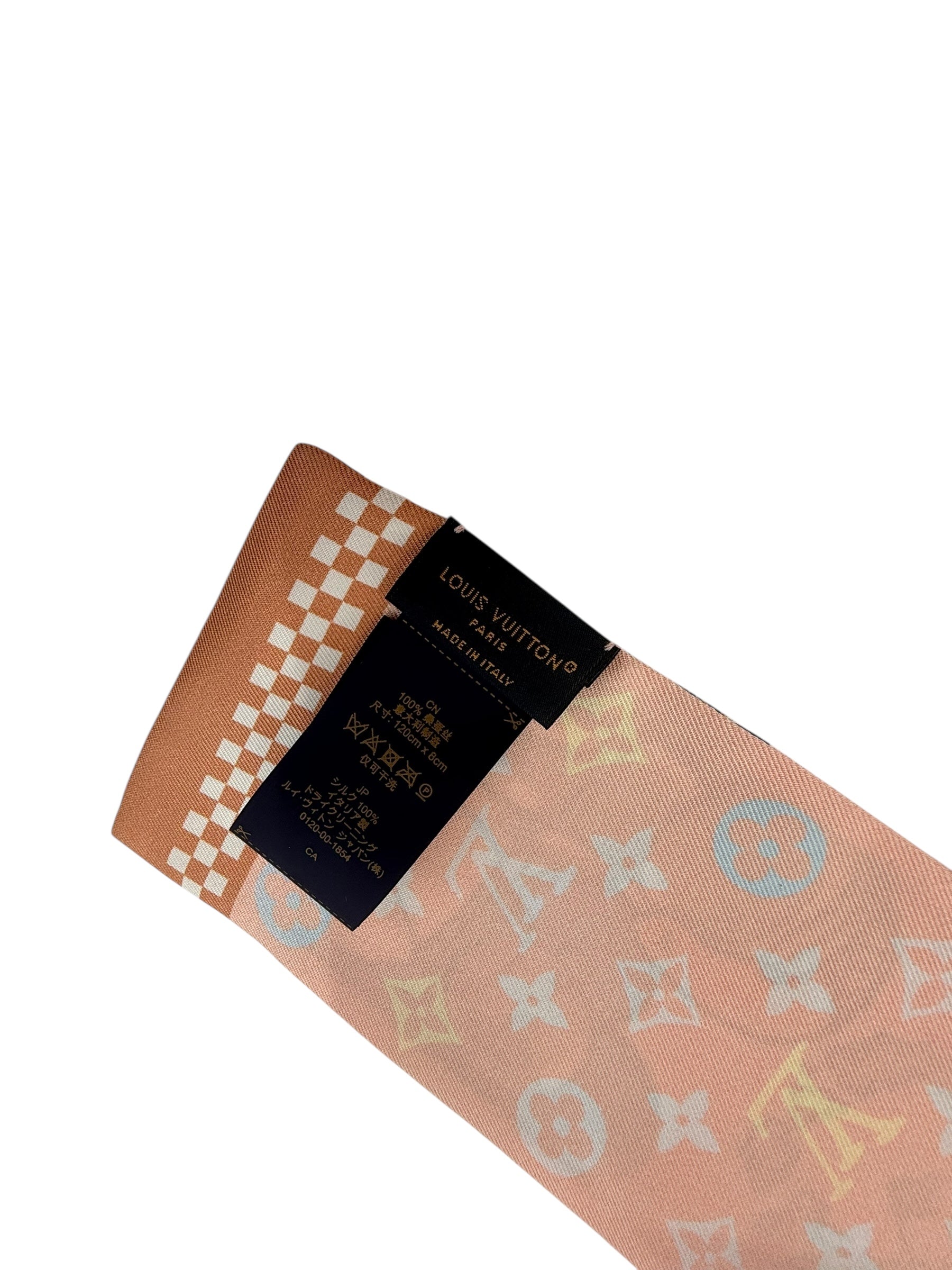 Louis Vuitton Silk Speedy Vivienne Bandeau Scarf