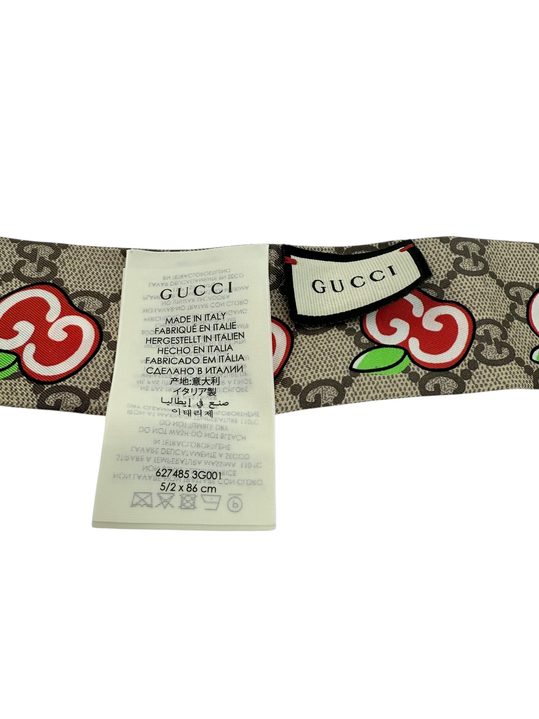 Gucci Silk Bandeau Scarf