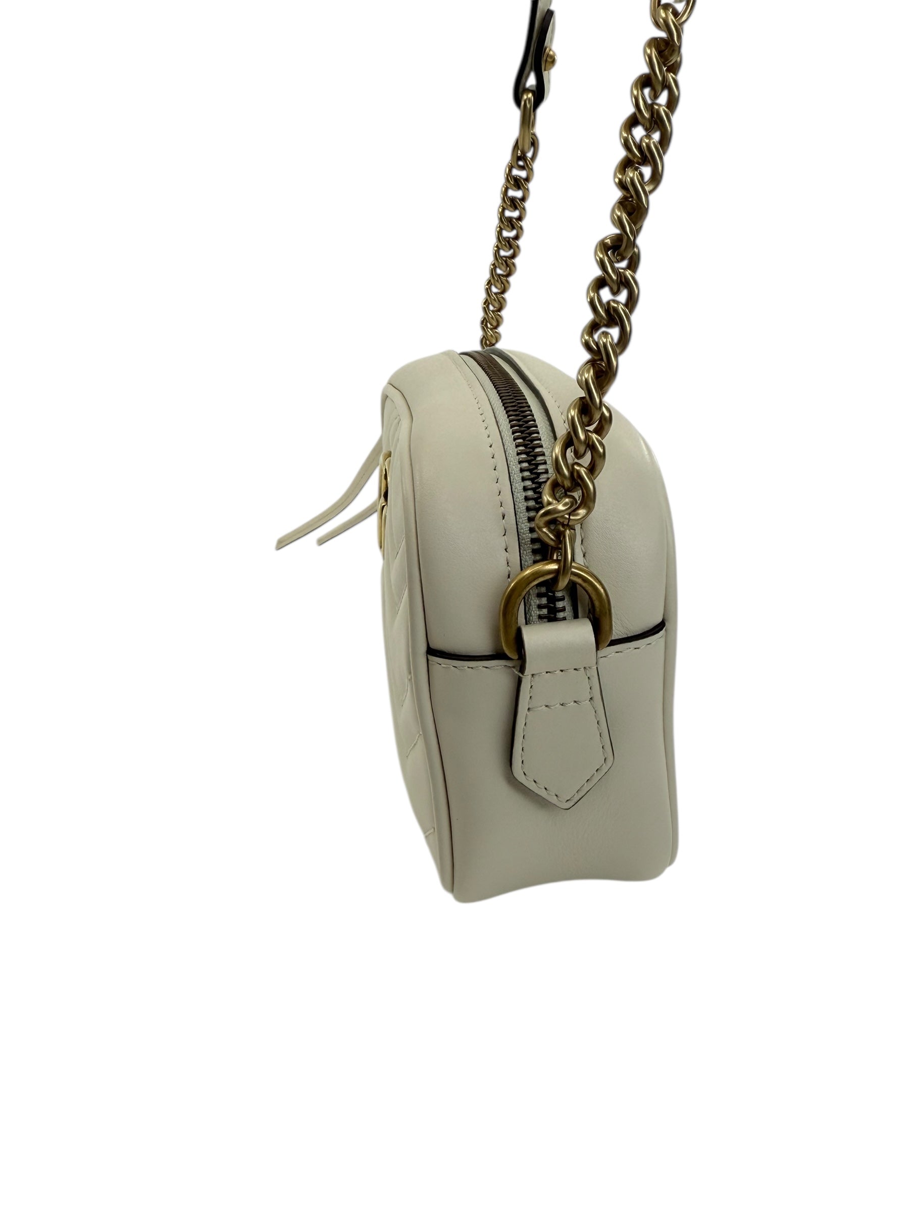 Gucci Matelasse Mini GG Marmont Camera Bag