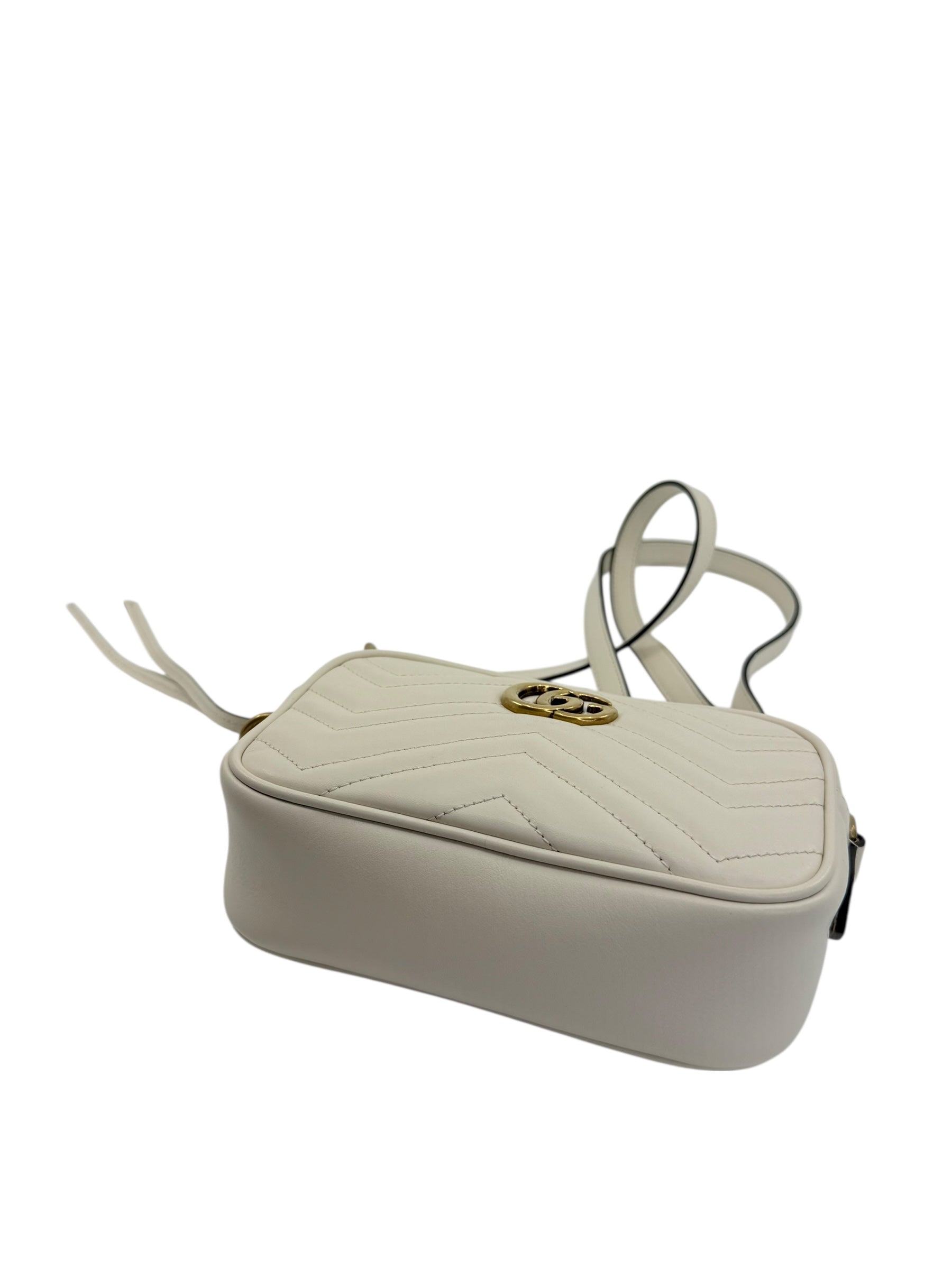 Gucci Matelasse Mini GG Marmont Camera Bag