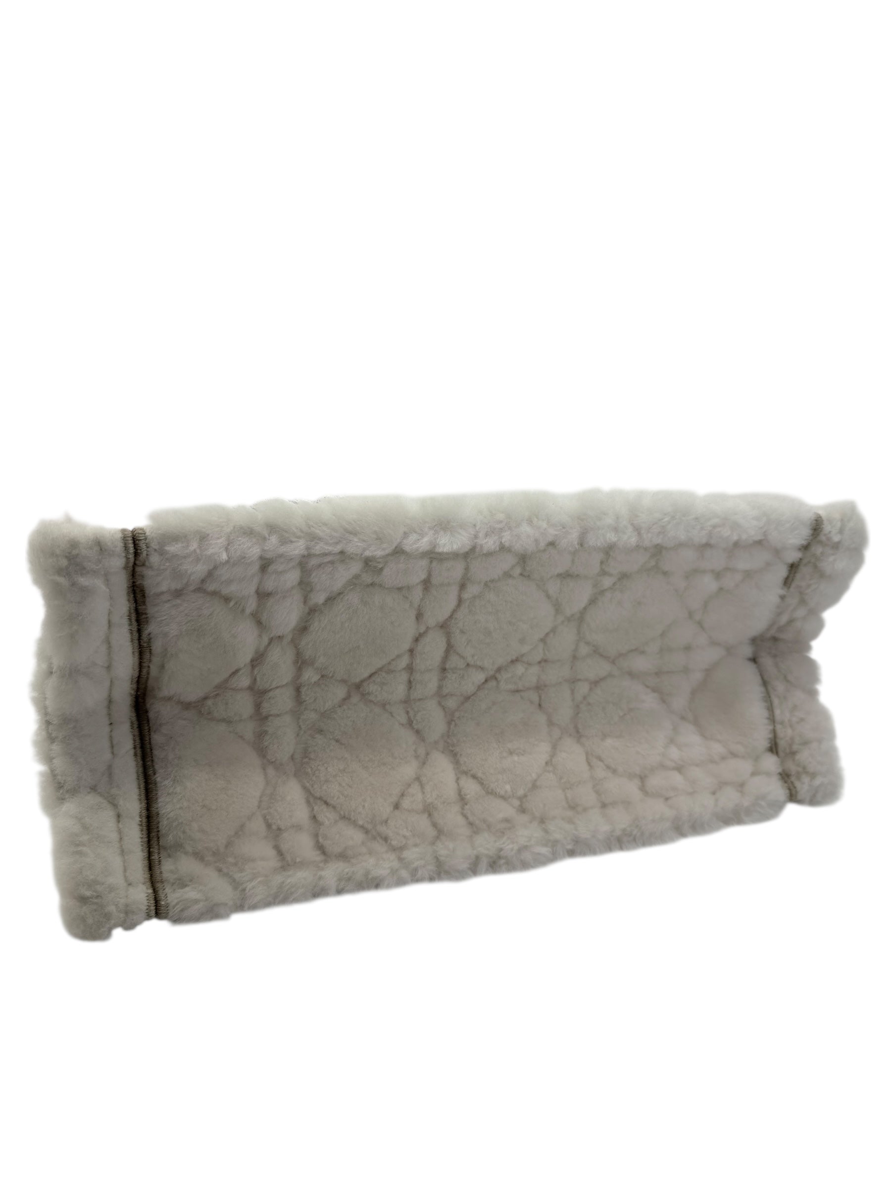 Dior Medium Shearling Book Tote