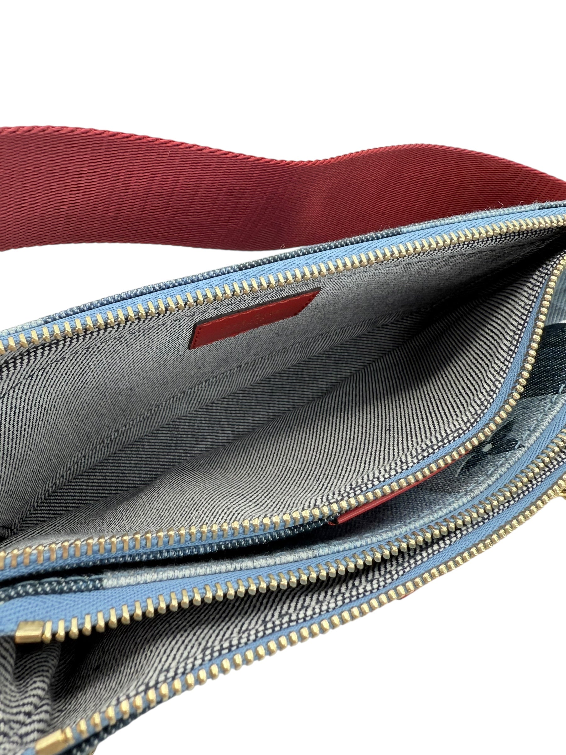 Louis Vuitton Denim Patchwork Multi Pochette