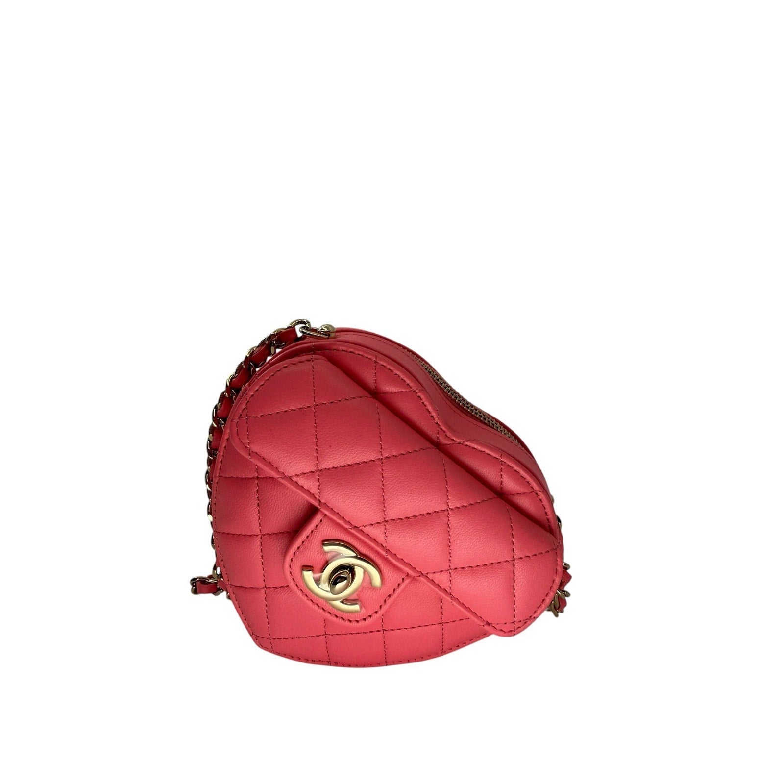 Chanel CC In Love Clutch Heart